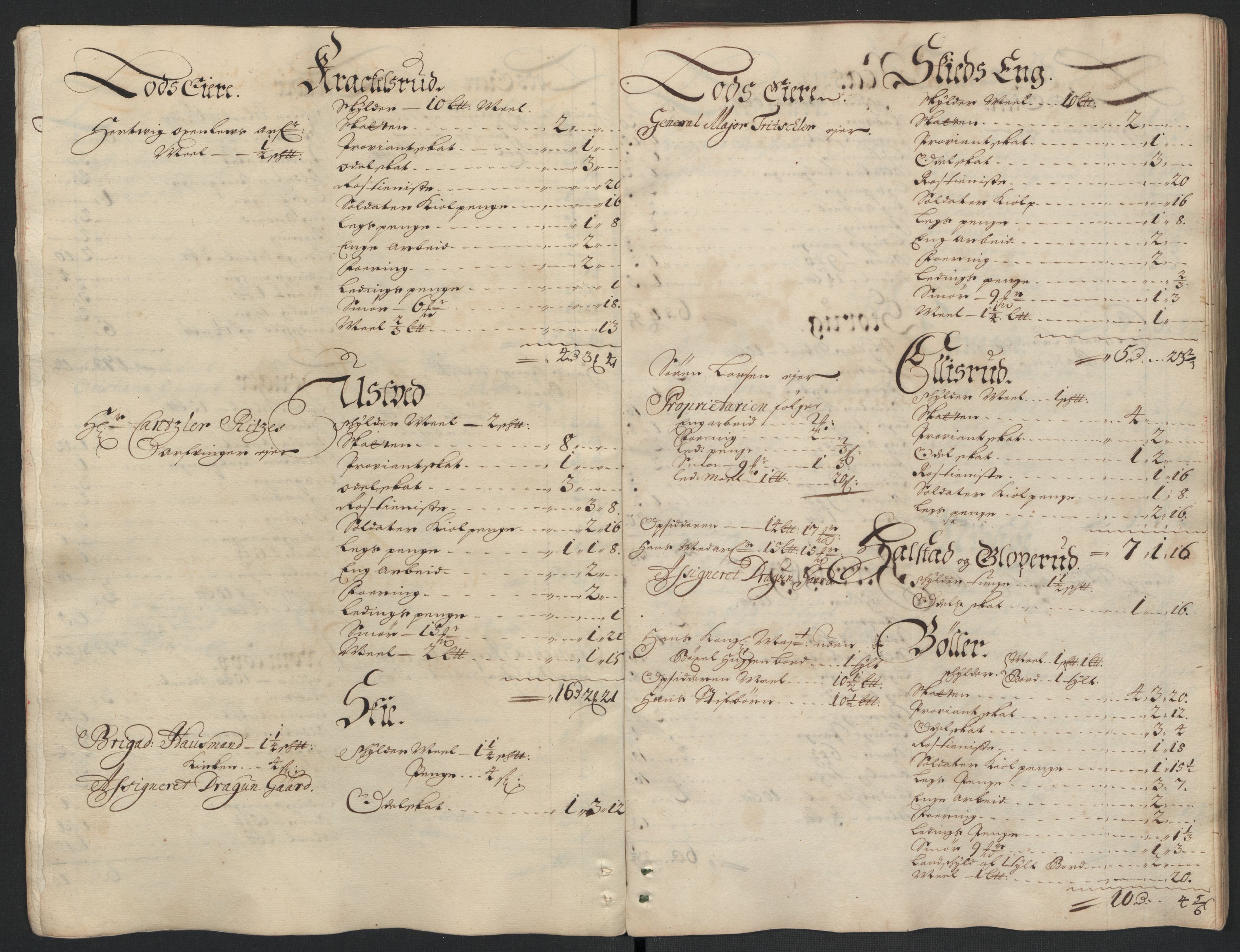 Rentekammeret inntil 1814, Reviderte regnskaper, Fogderegnskap, AV/RA-EA-4092/R10/L0442: Fogderegnskap Aker og Follo, 1699, p. 107