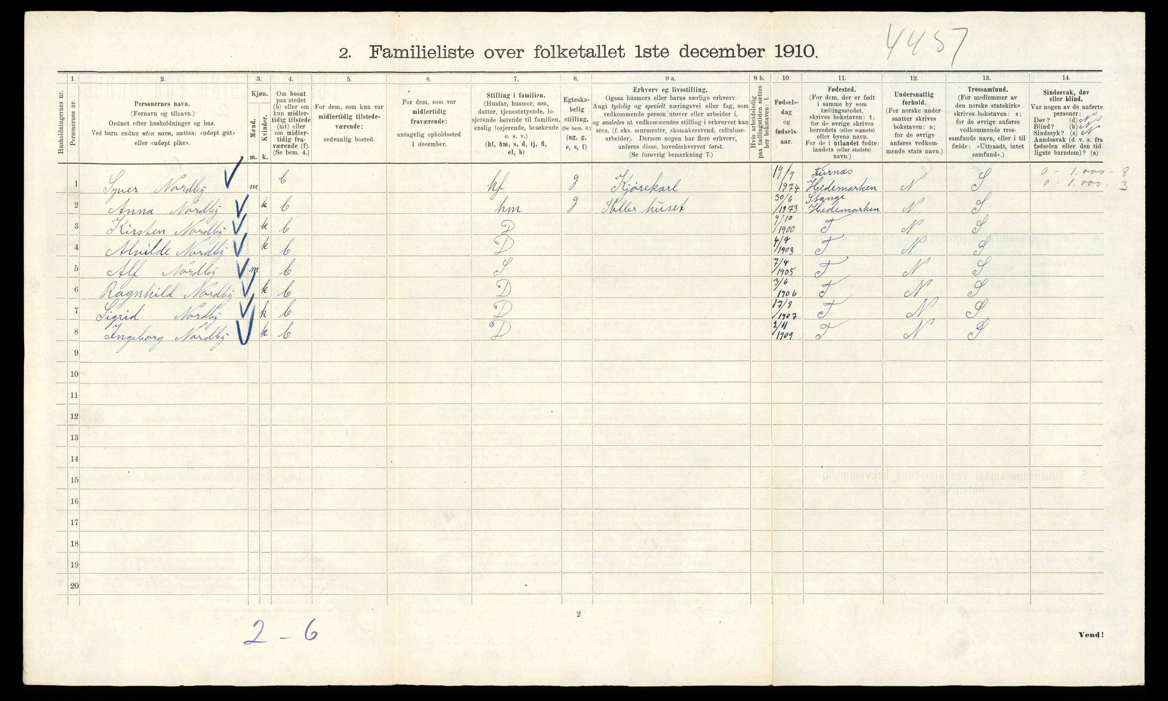 RA, 1910 census for Kristiania, 1910, p. 91754