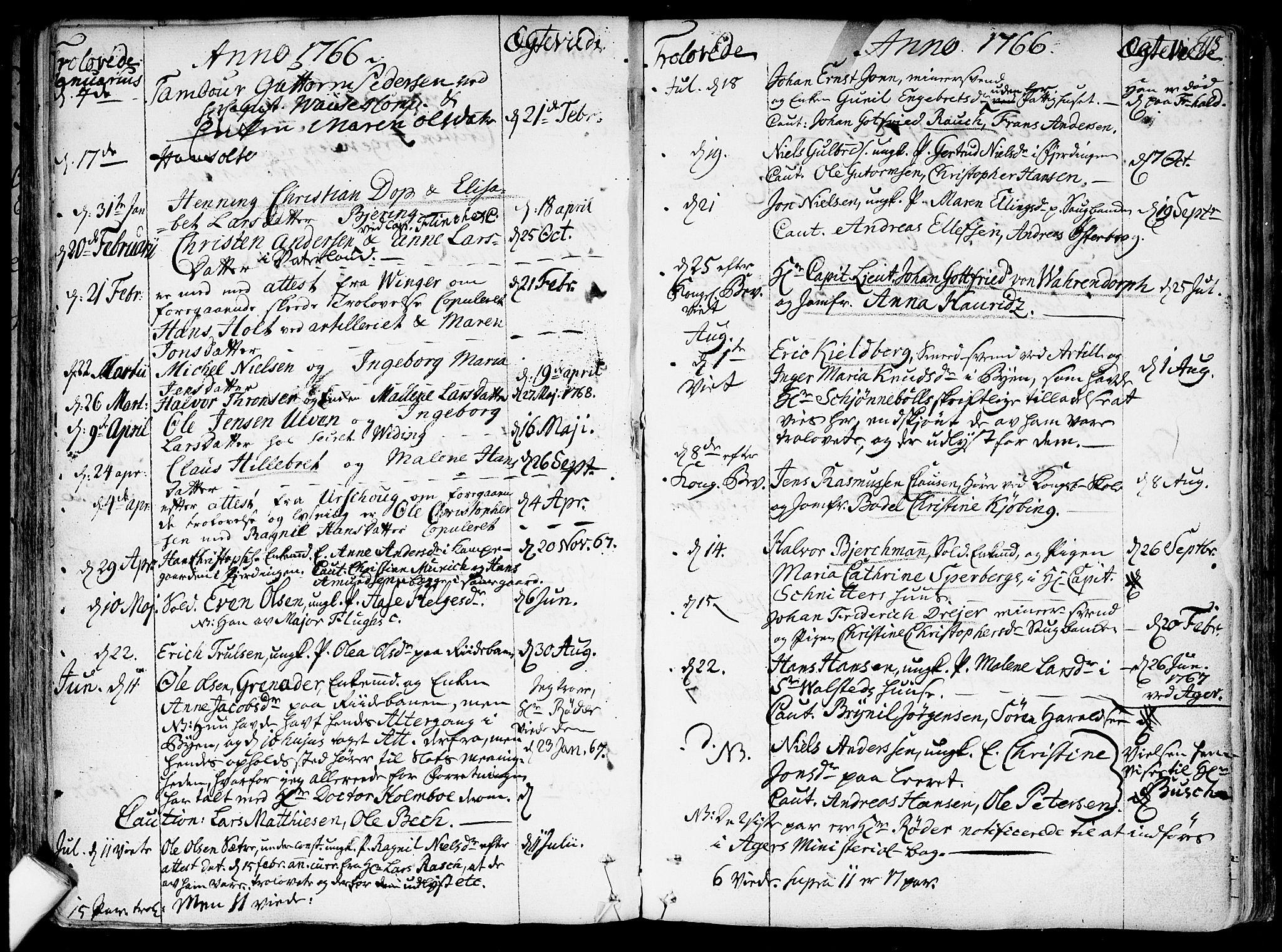 Garnisonsmenigheten Kirkebøker, SAO/A-10846/F/Fa/L0002: Parish register (official) no. 2, 1757-1776, p. 118