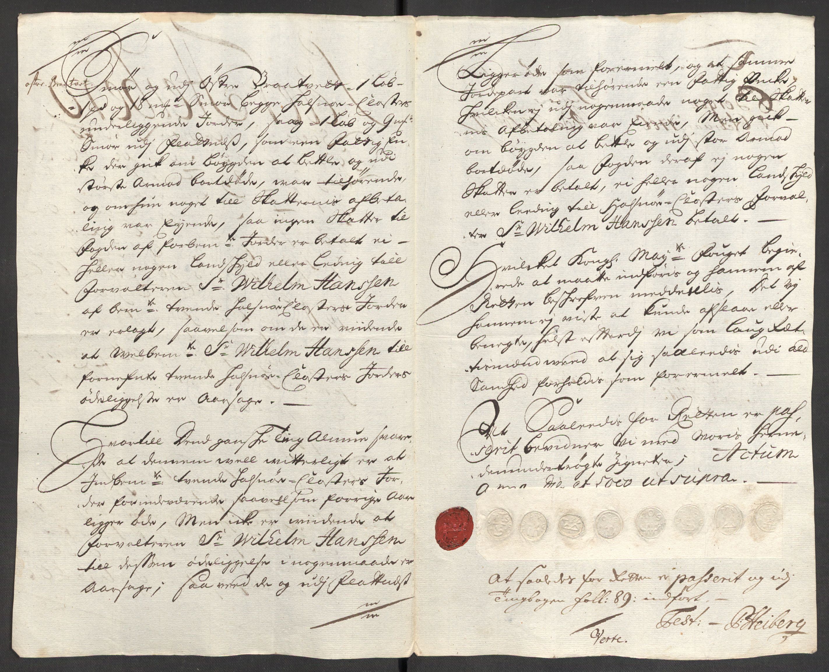 Rentekammeret inntil 1814, Reviderte regnskaper, Fogderegnskap, AV/RA-EA-4092/R48/L2983: Fogderegnskap Sunnhordland og Hardanger, 1705, p. 208