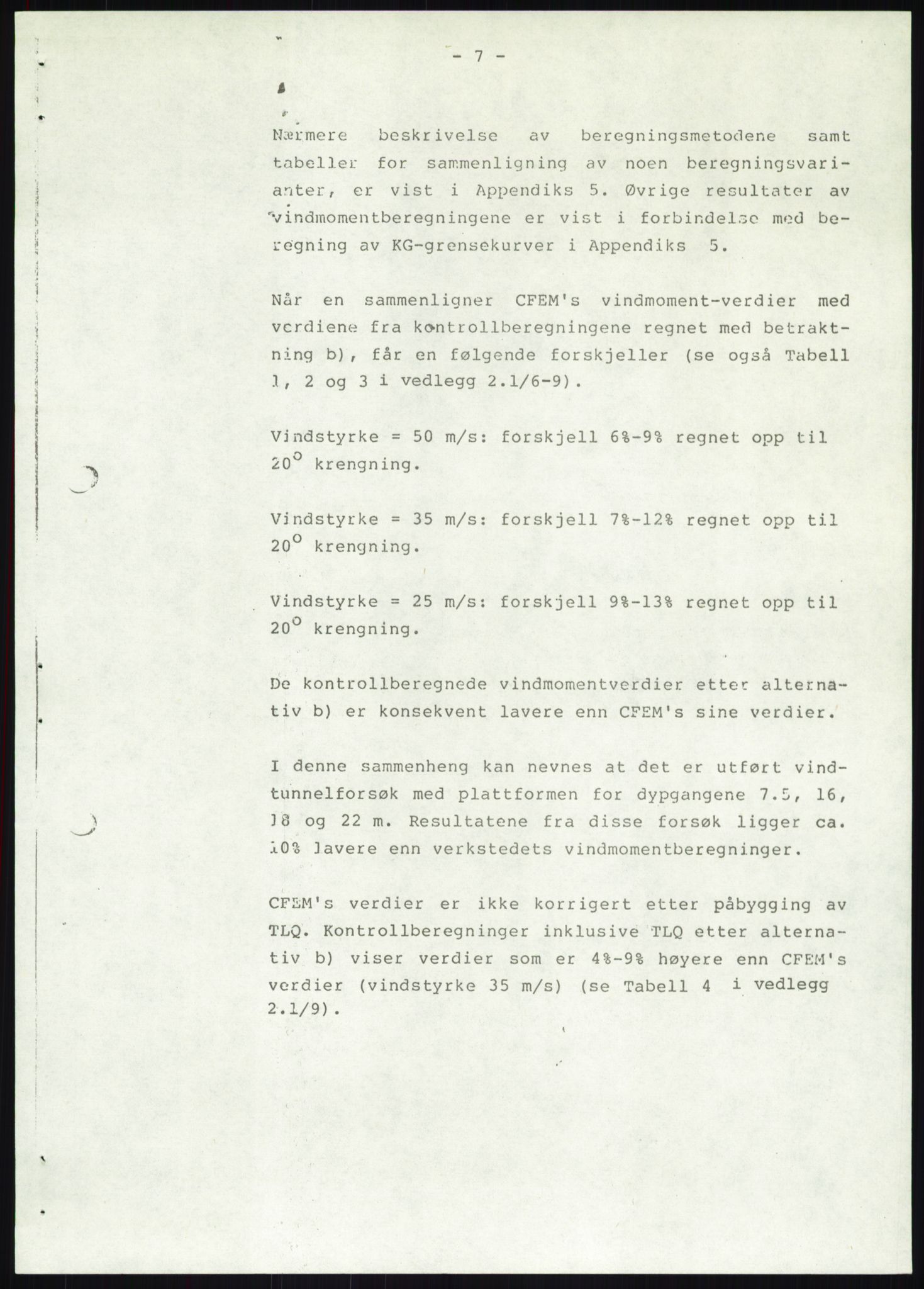 Justisdepartementet, Granskningskommisjonen ved Alexander Kielland-ulykken 27.3.1980, AV/RA-S-1165/D/L0019: S Værforhold (Doku.liste + S1-S5 av 5)/ T (T1-T2)/ U Stabilitet (Doku.liste + U1-U5 av 5), 1980-1981, p. 818