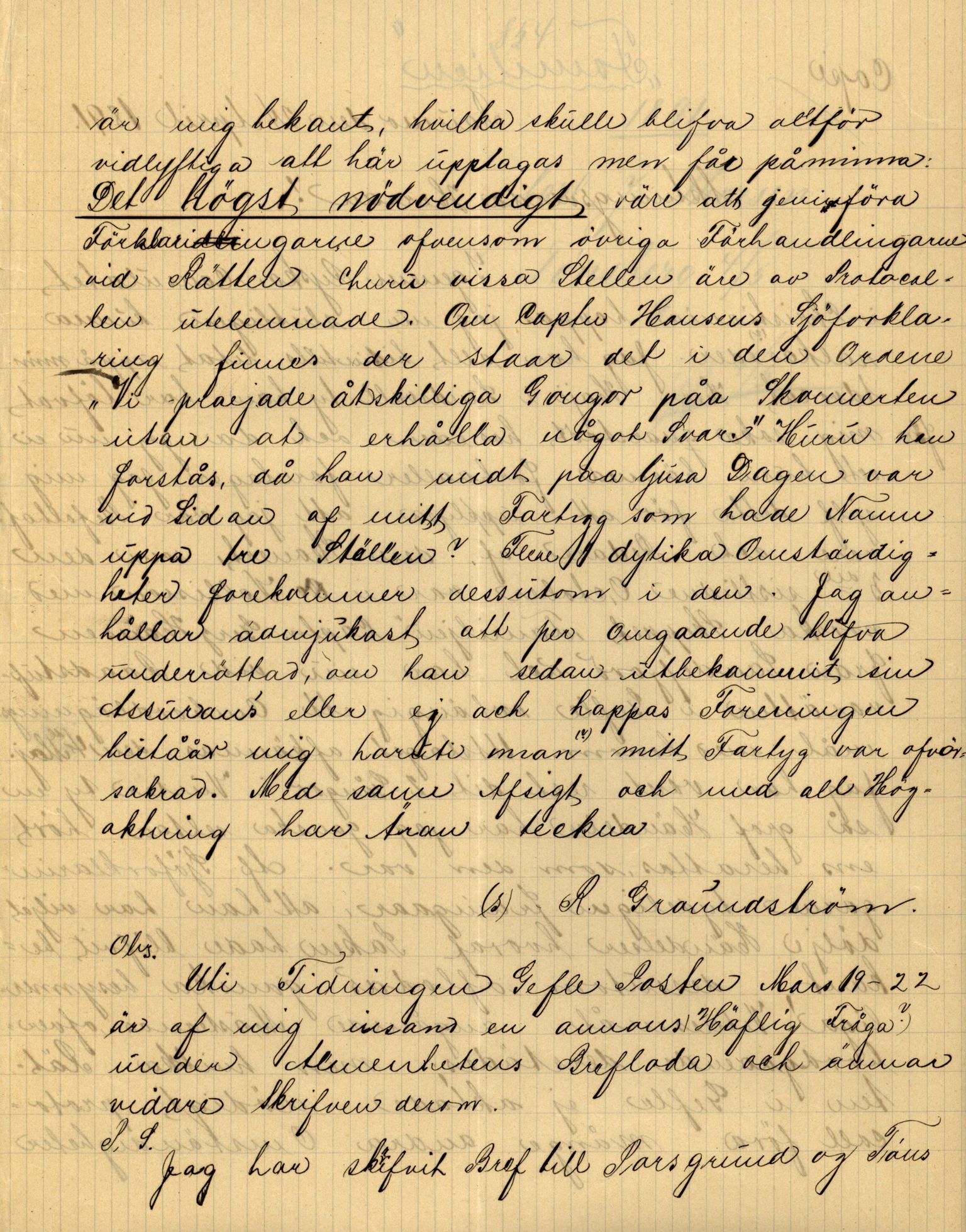 Pa 63 - Østlandske skibsassuranceforening, VEMU/A-1079/G/Ga/L0026/0009: Havaridokumenter / Rex, Resolve, Regulator, Familien, Falcon, Johanne, 1890, p. 45