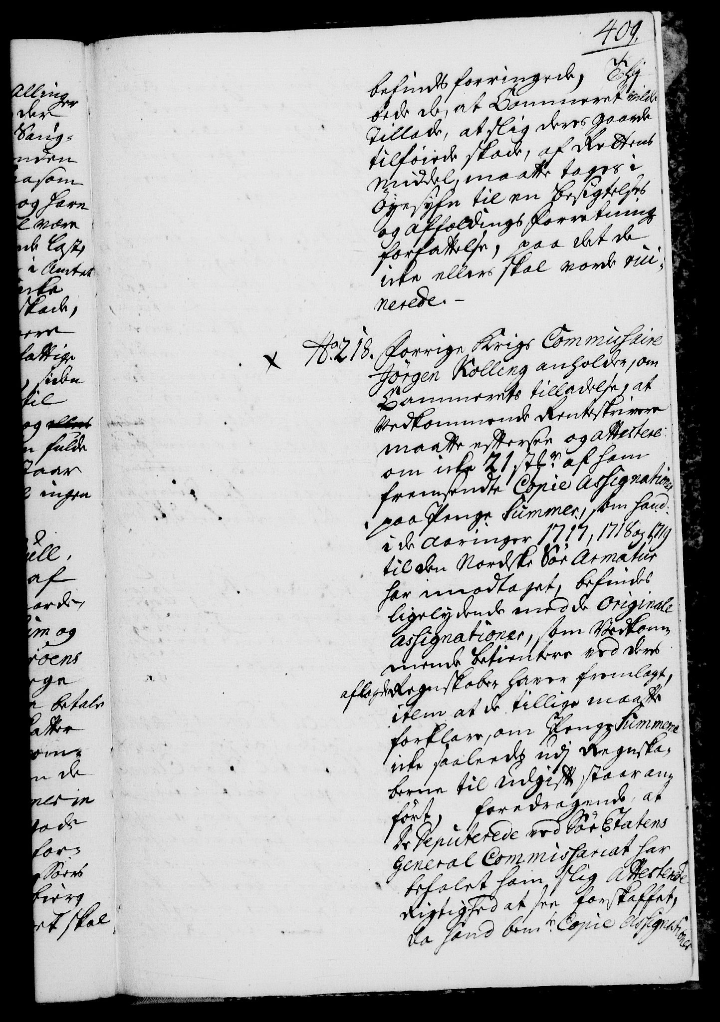 Rentekammeret, Kammerkanselliet, AV/RA-EA-3111/G/Gh/Gha/L0018: Norsk ekstraktmemorialprotokoll (merket RK 53.63), 1735-1736, p. 409