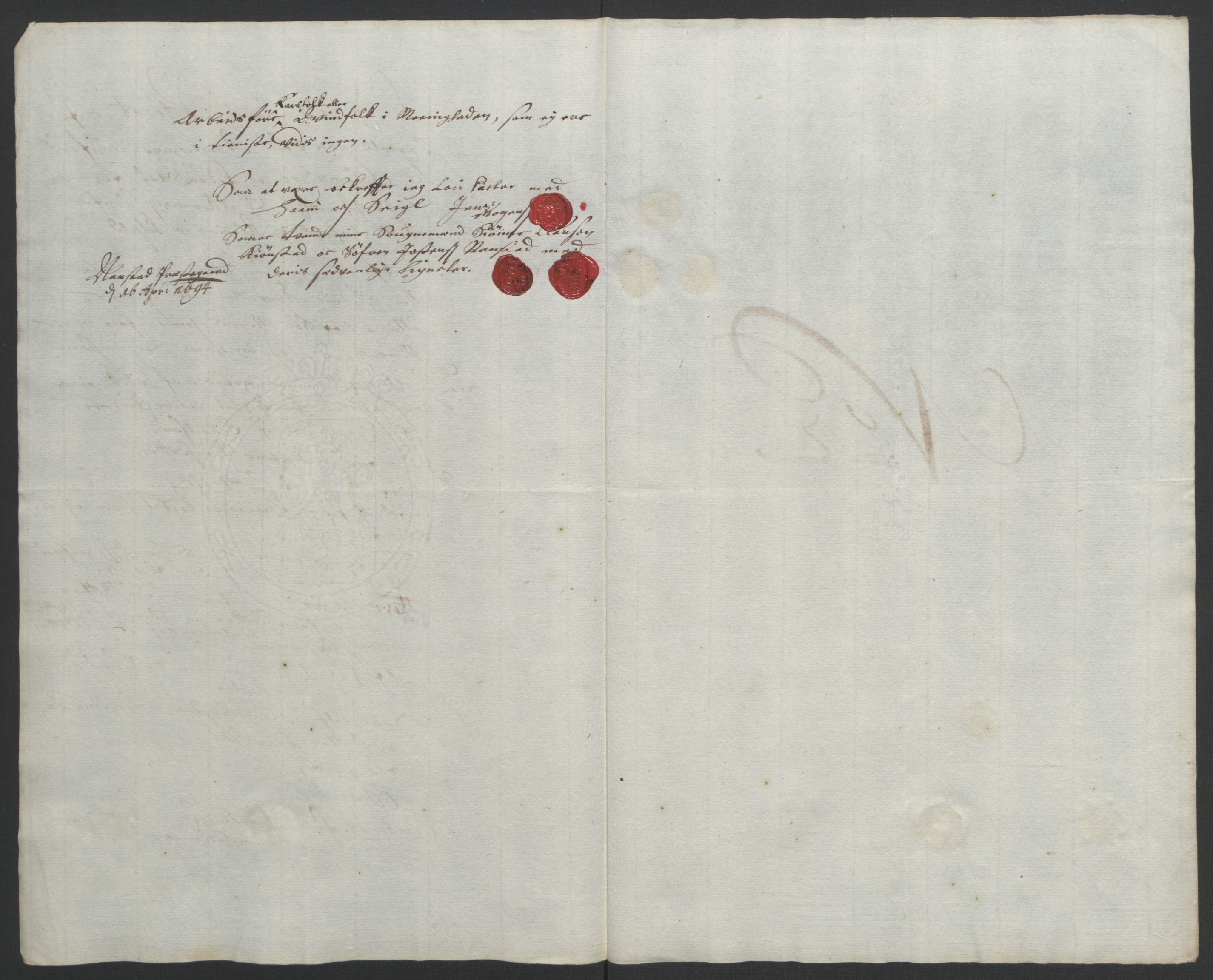 Rentekammeret inntil 1814, Reviderte regnskaper, Fogderegnskap, AV/RA-EA-4092/R12/L0706: Fogderegnskap Øvre Romerike, 1694, p. 261