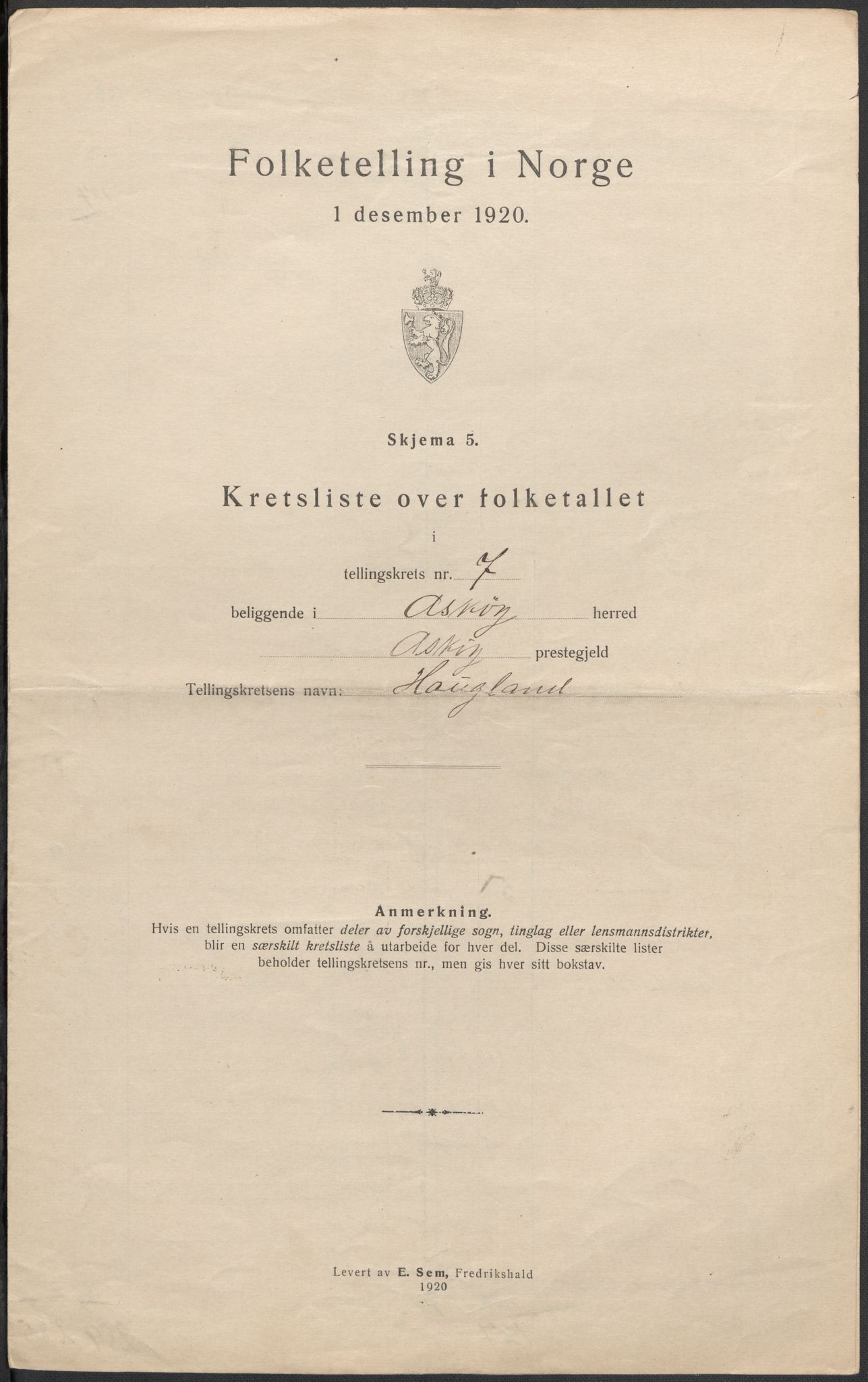 SAB, 1920 census for Askøy, 1920, p. 33