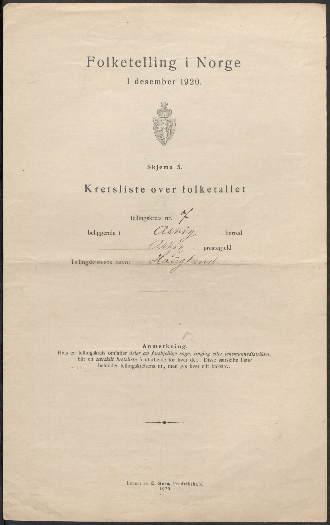 SAB, 1920 census for Askøy, 1920, p. 33