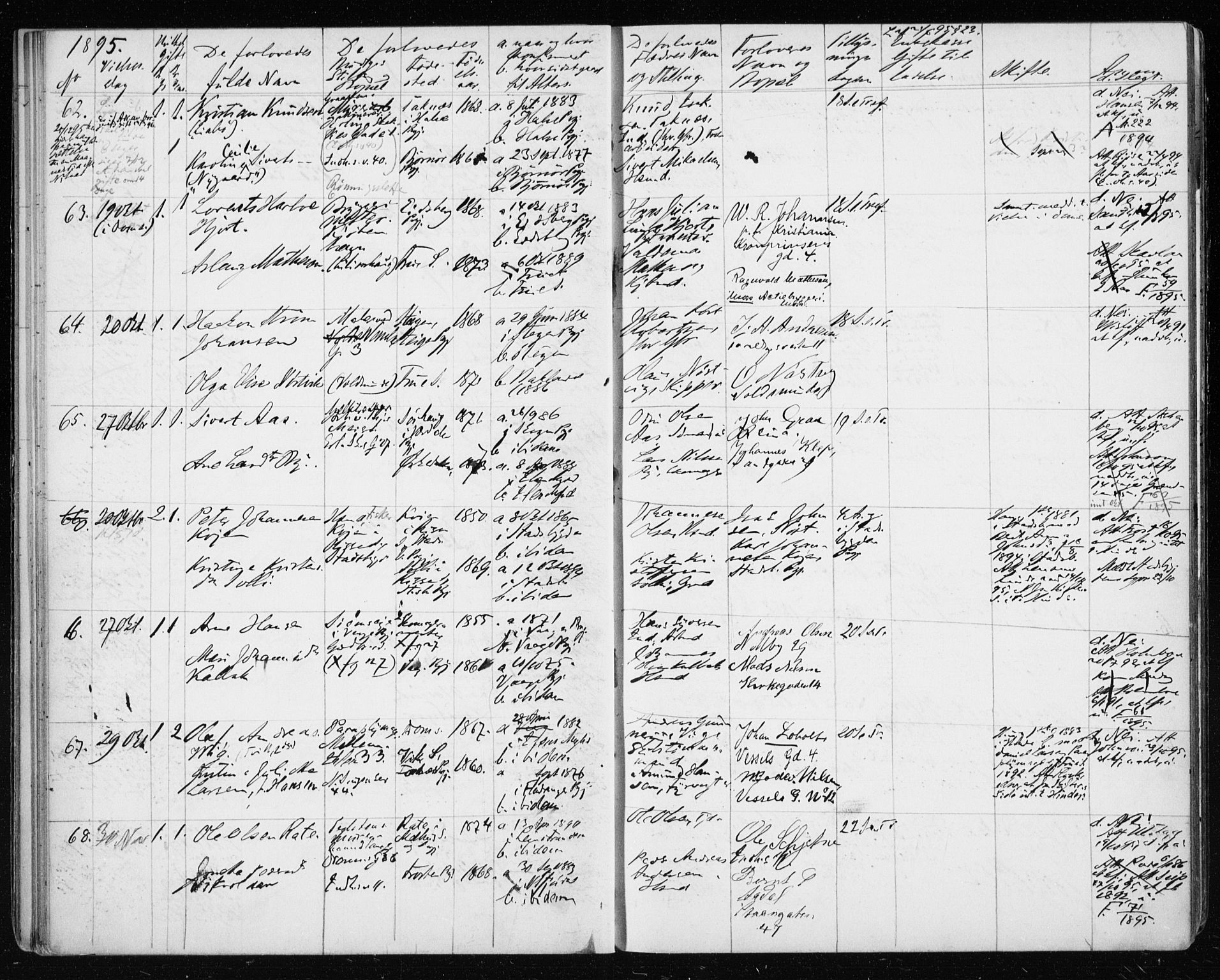 Ministerialprotokoller, klokkerbøker og fødselsregistre - Sør-Trøndelag, AV/SAT-A-1456/604/L0191: Parish register (official) no. 604A12, 1892-1900