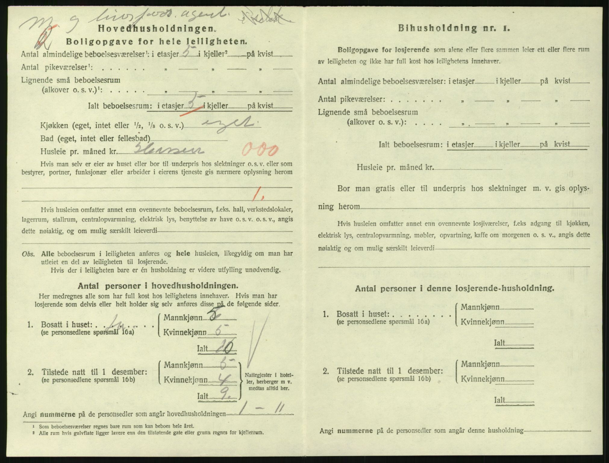 SAKO, 1920 census for Larvik, 1920, p. 3761