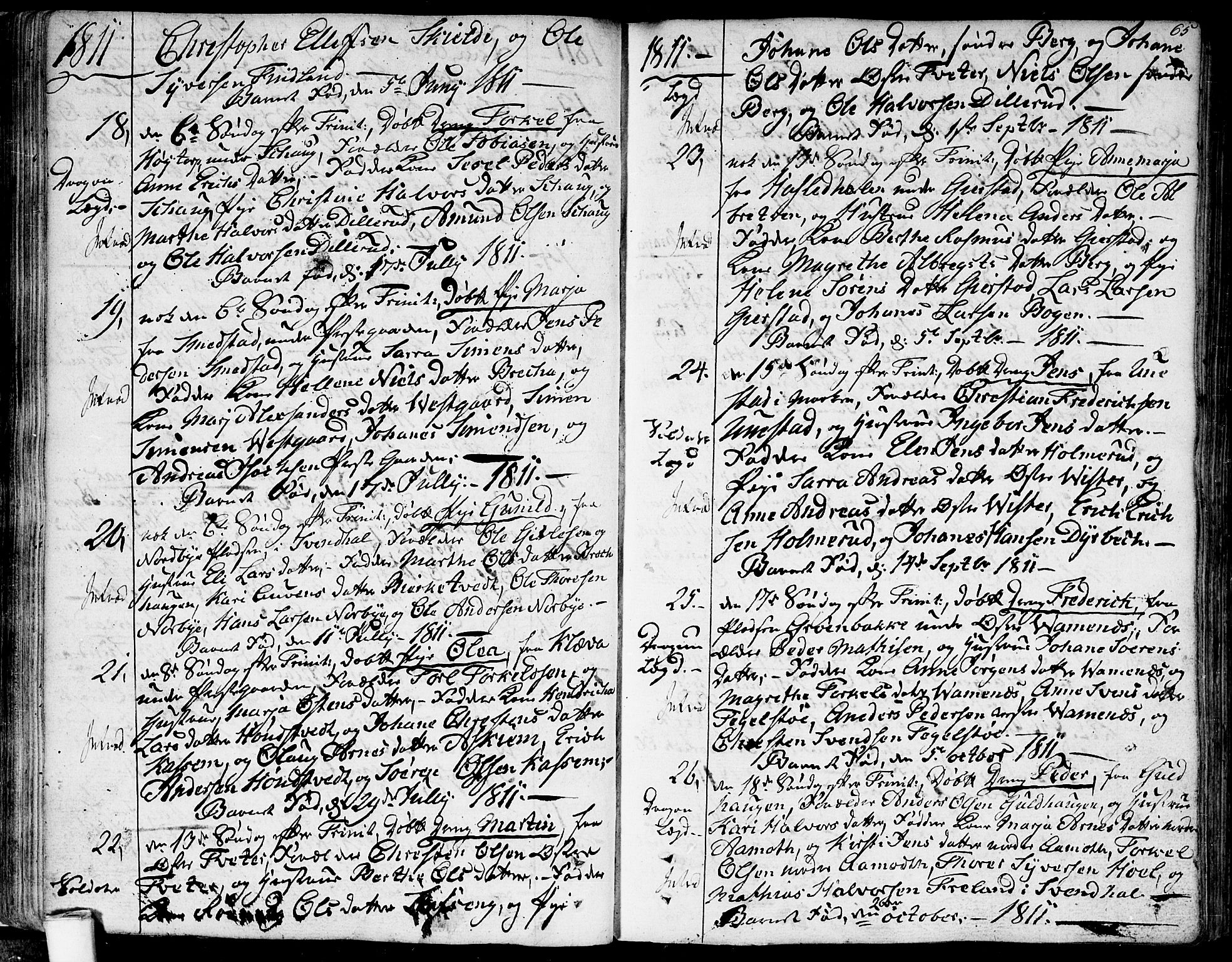 Skiptvet prestekontor Kirkebøker, SAO/A-20009/F/Fa/L0004: Parish register (official) no. 4, 1794-1814, p. 65
