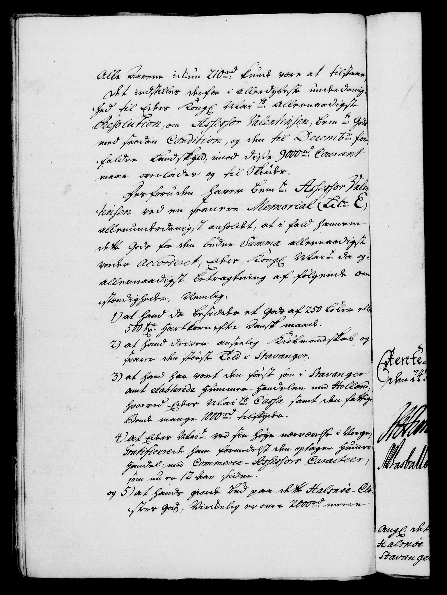 Rentekammeret, Kammerkanselliet, RA/EA-3111/G/Gf/Gfa/L0028: Norsk relasjons- og resolusjonsprotokoll (merket RK 52.28), 1745-1746, p. 382