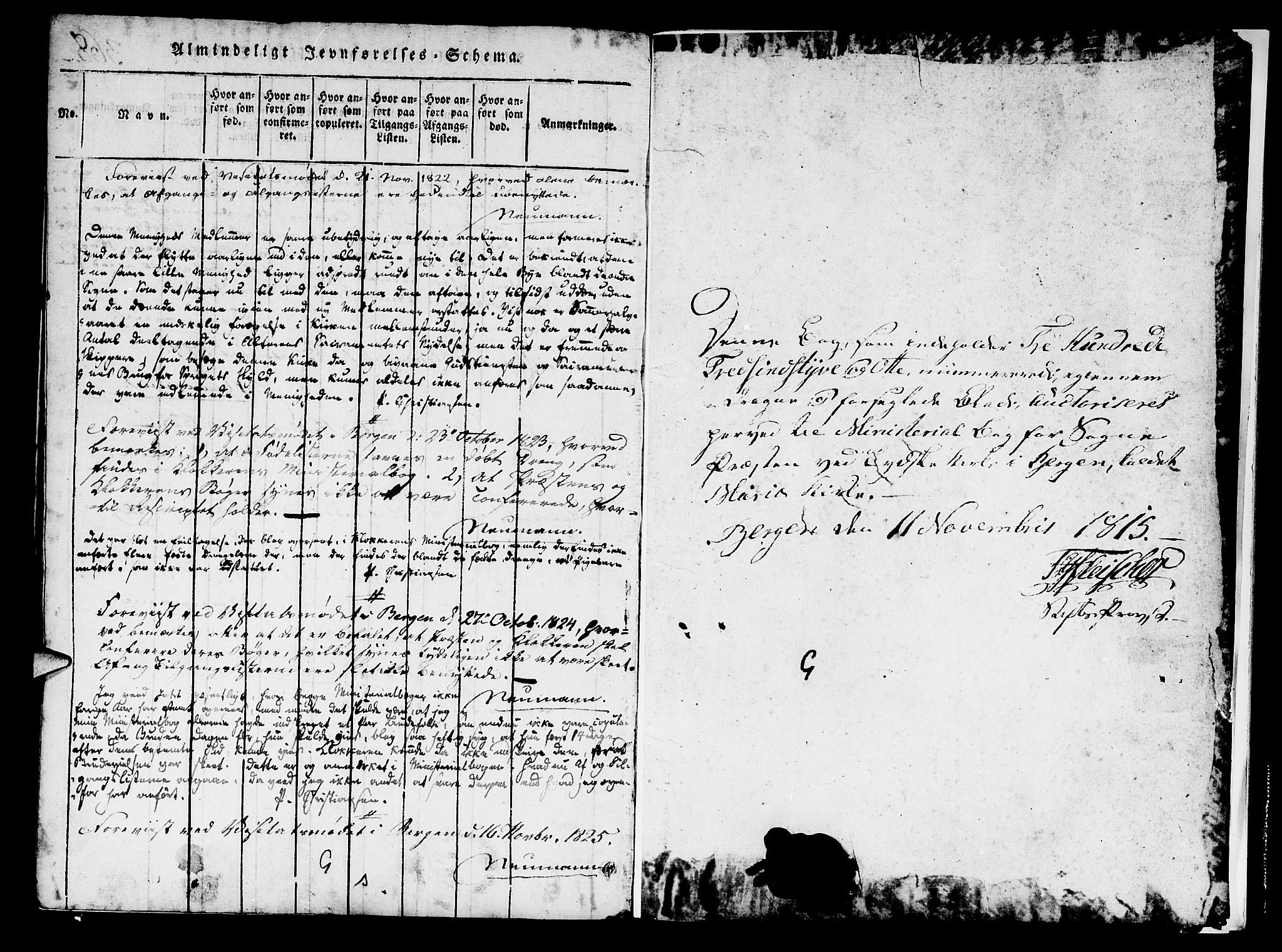 Mariakirken Sokneprestembete, SAB/A-76901/H/Haa/L0005: Parish register (official) no. A 5, 1815-1845, p. 369