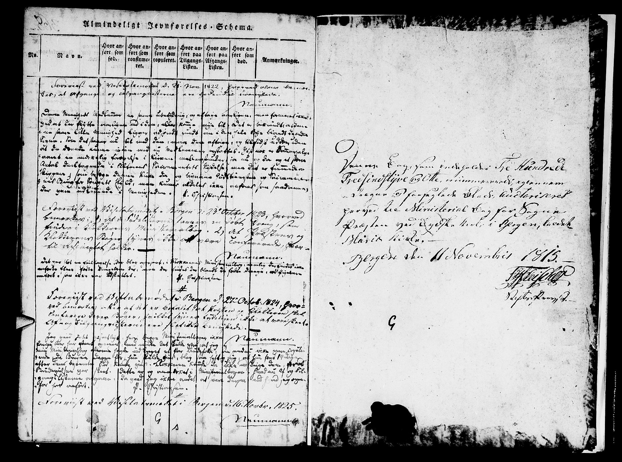 Mariakirken Sokneprestembete, AV/SAB-A-76901/H/Haa/L0005: Parish register (official) no. A 5, 1815-1845, p. 369