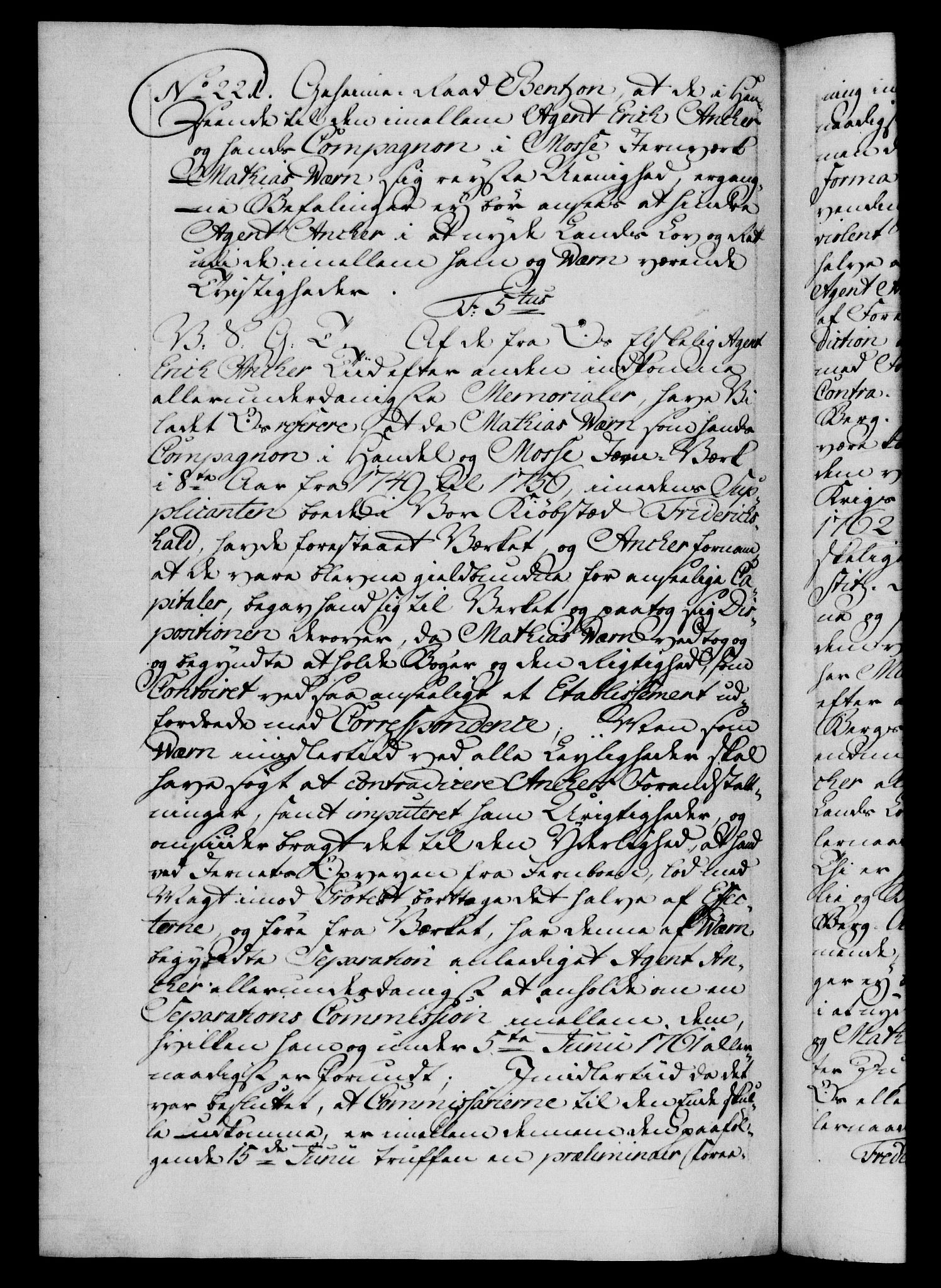 Danske Kanselli 1572-1799, RA/EA-3023/F/Fc/Fca/Fcab/L0037: Norske tegnelser, 1762-1766, p. 300b