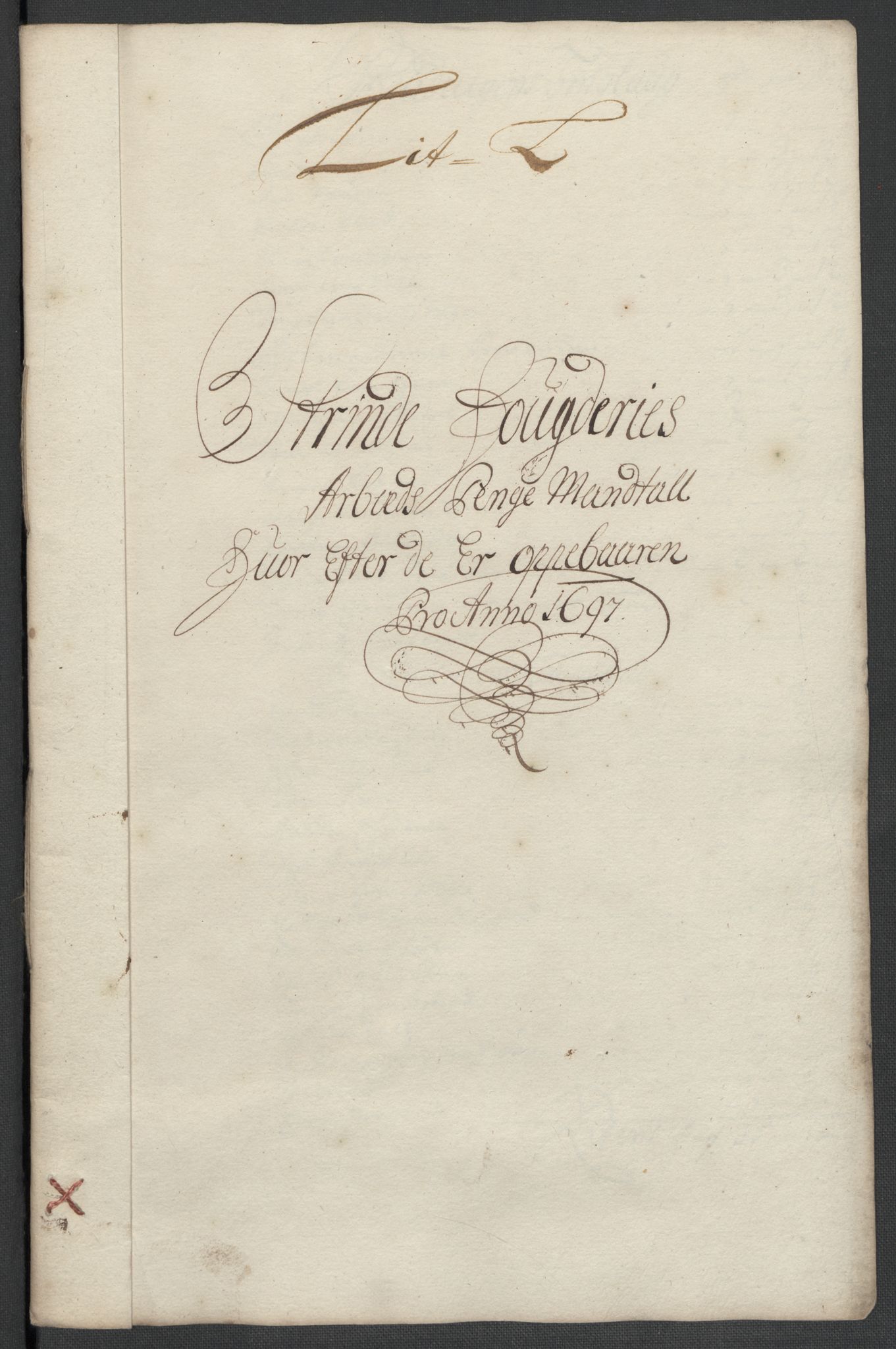 Rentekammeret inntil 1814, Reviderte regnskaper, Fogderegnskap, AV/RA-EA-4092/R61/L4106: Fogderegnskap Strinda og Selbu, 1696-1697, p. 242