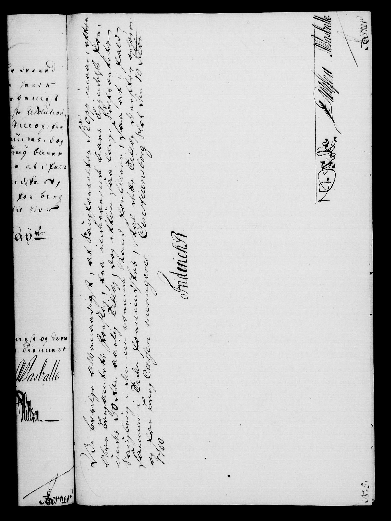 Rentekammeret, Kammerkanselliet, AV/RA-EA-3111/G/Gf/Gfa/L0032: Norsk relasjons- og resolusjonsprotokoll (merket RK 52.32), 1750, p. 98