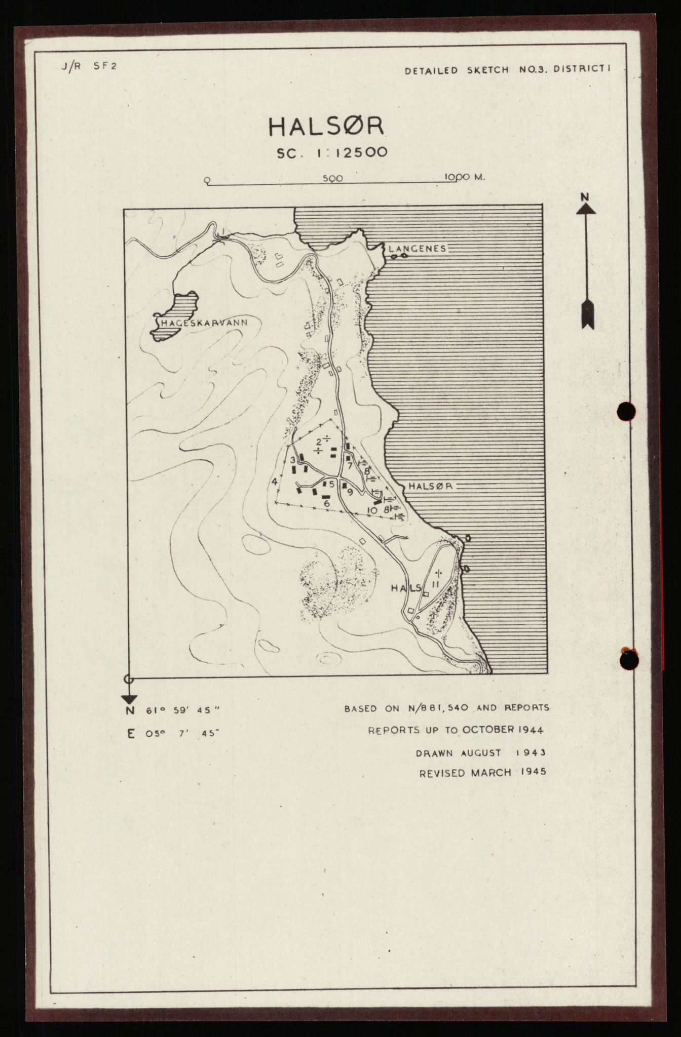 Forsvaret, Forsvarets overkommando II, AV/RA-RAFA-3915/D/Dd/L0017: Sogn og Fjordane / Hordaland, 1943-1945, p. 45