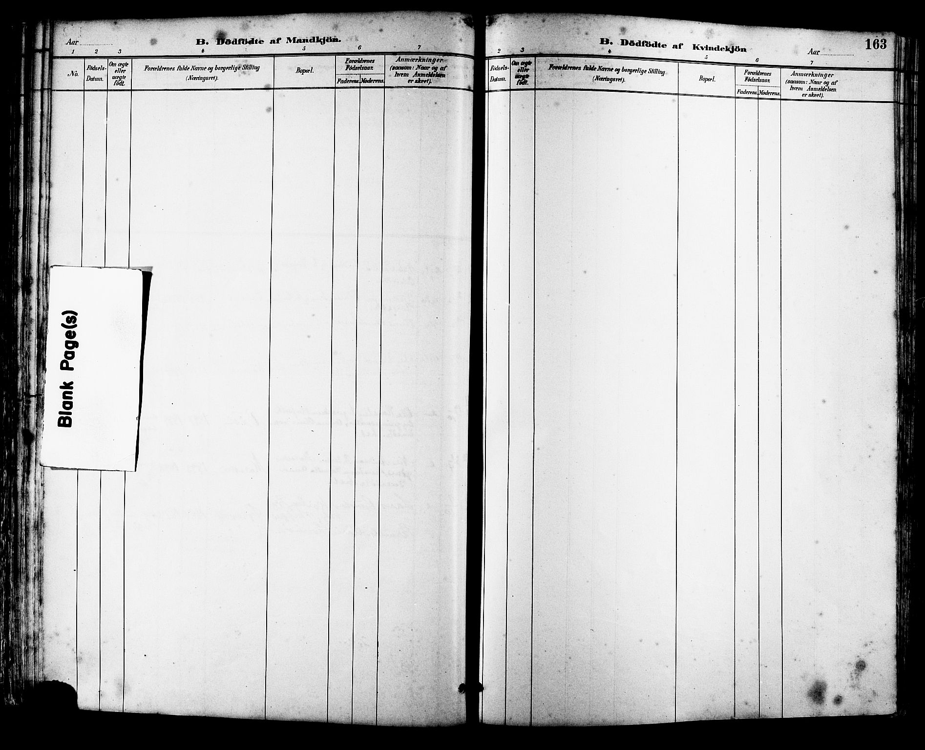 Ministerialprotokoller, klokkerbøker og fødselsregistre - Møre og Romsdal, AV/SAT-A-1454/509/L0112: Parish register (copy) no. 509C02, 1883-1922, p. 163