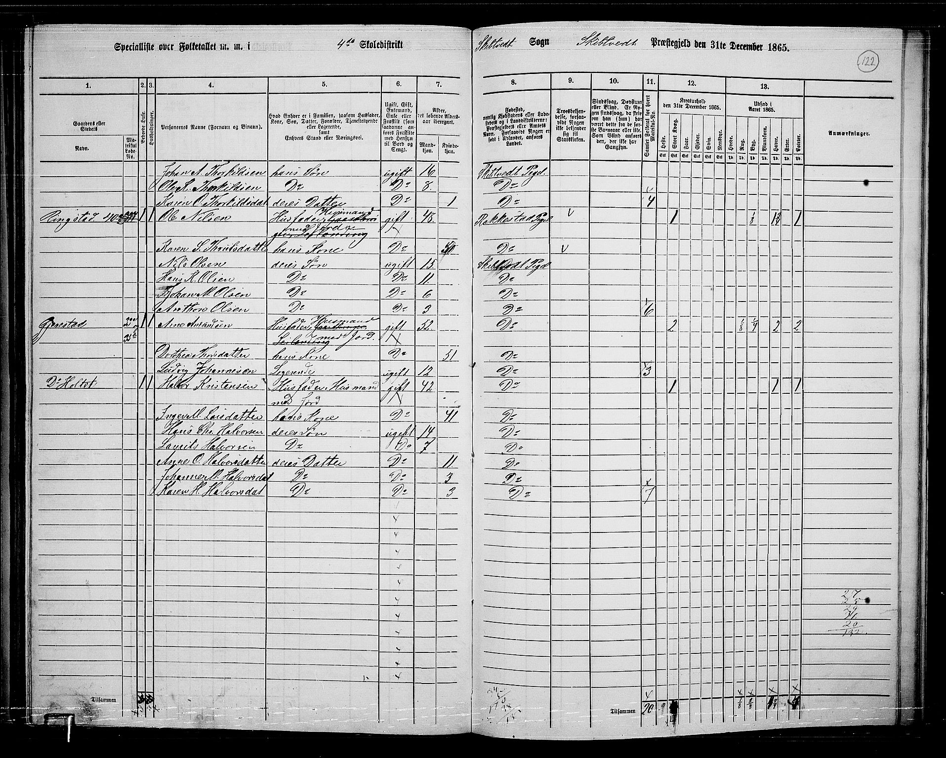 RA, 1865 census for Skiptvet, 1865, p. 112