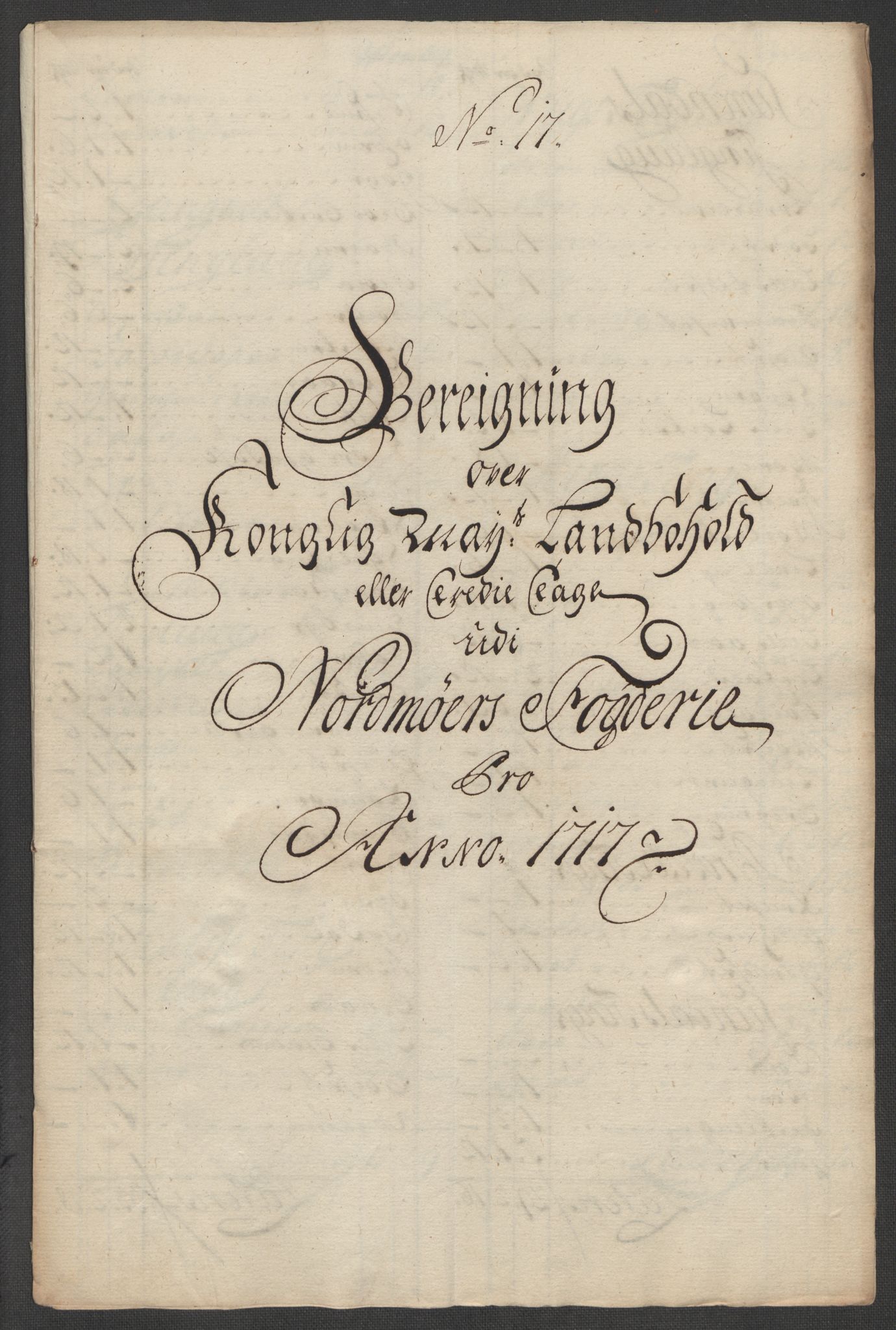 Rentekammeret inntil 1814, Reviderte regnskaper, Fogderegnskap, RA/EA-4092/R56/L3750: Fogderegnskap Nordmøre, 1717, p. 170