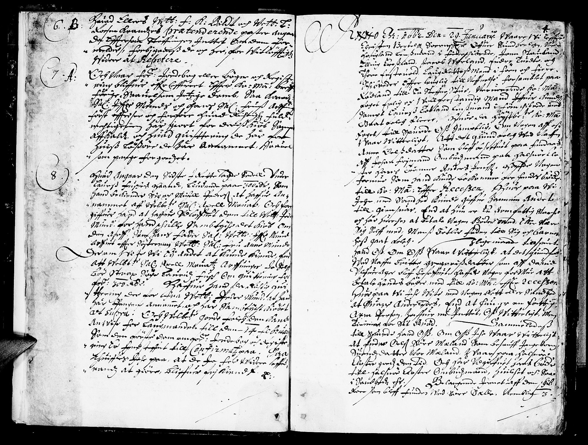 Sunnhordland sorenskrivar, SAB/A-2401/1/F/Faa/L0008: Tingbøker, 1662, p. 3b-4a