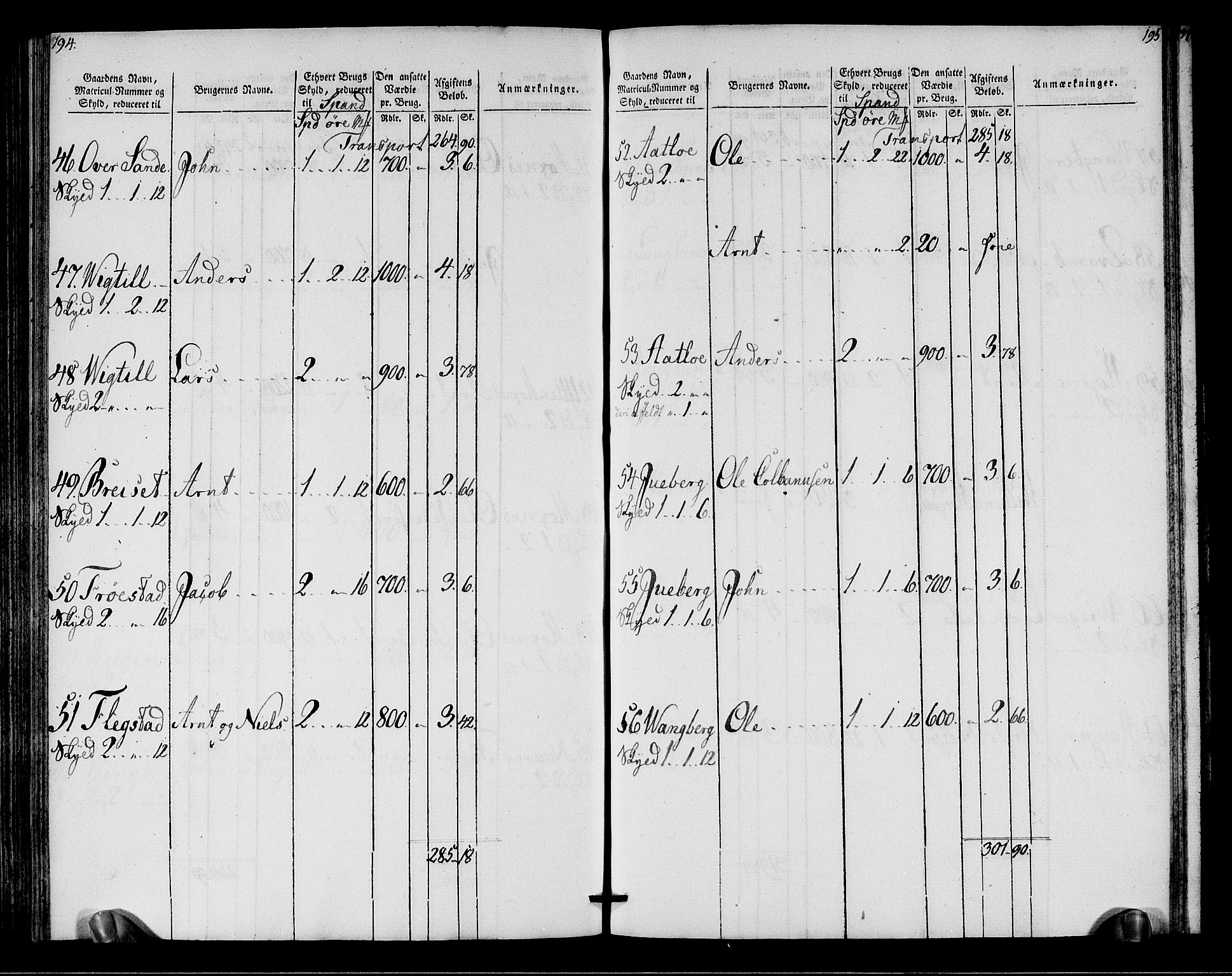 Rentekammeret inntil 1814, Realistisk ordnet avdeling, RA/EA-4070/N/Ne/Nea/L0149: Stjørdal og Verdal fogderi. Oppebørselsregister, 1803-1804, p. 99