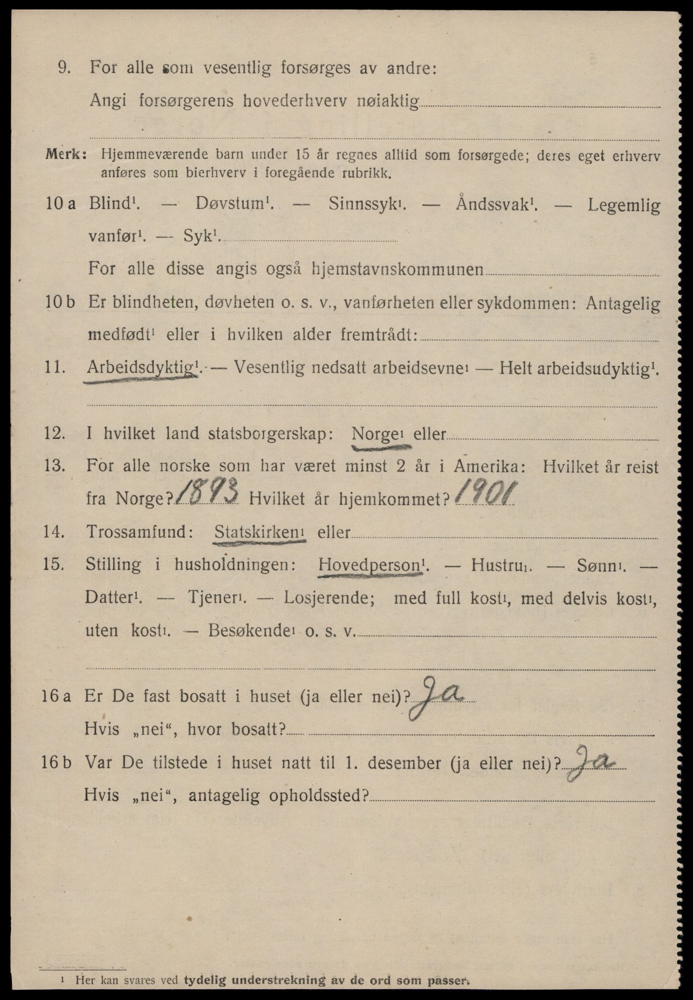 SAT, 1920 census for Fræna, 1920, p. 5774