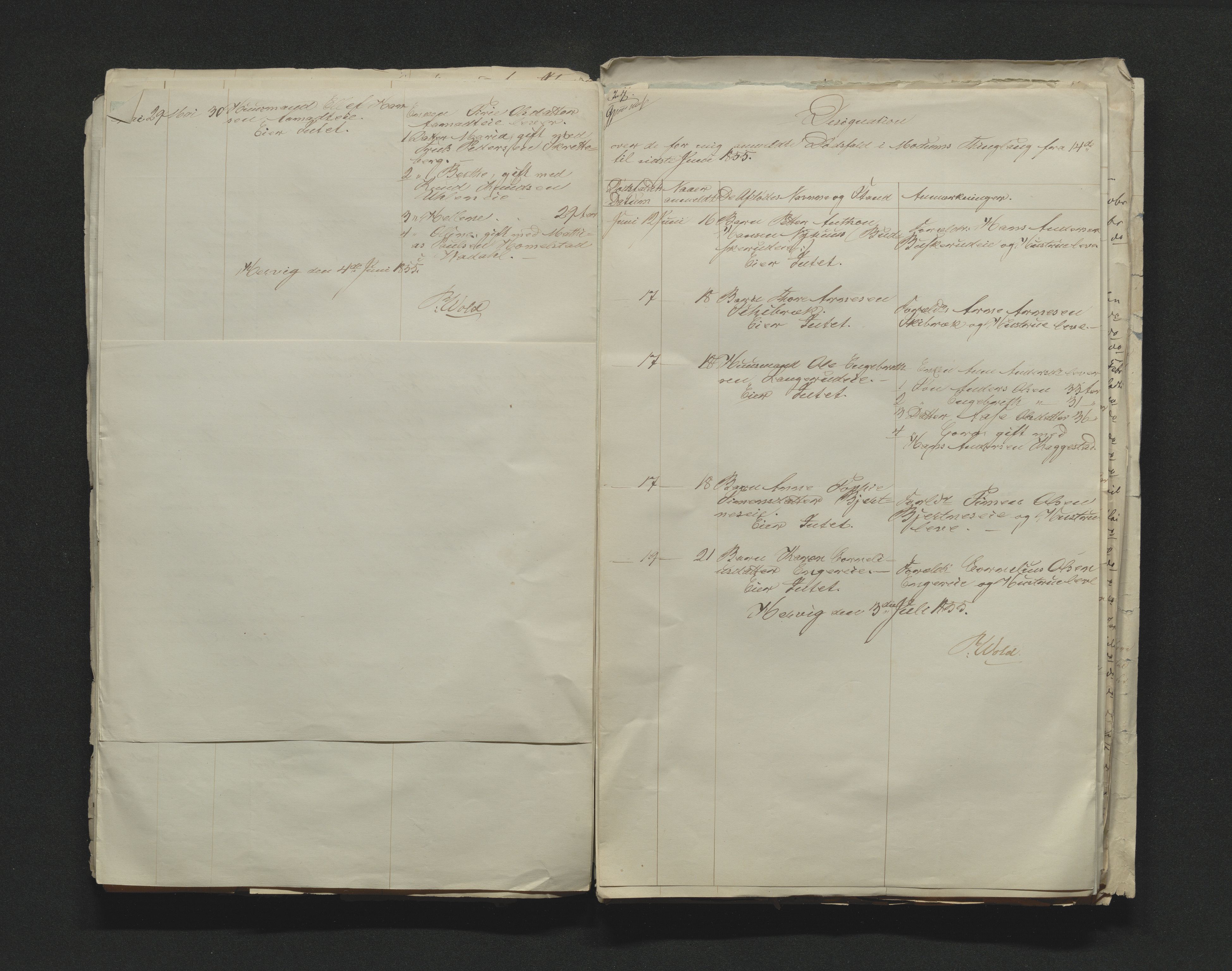 Eiker, Modum og Sigdal sorenskriveri, AV/SAKO-A-123/H/Ha/Hab/L0009: Dødsfallsmeldinger, 1854-1857, p. 187