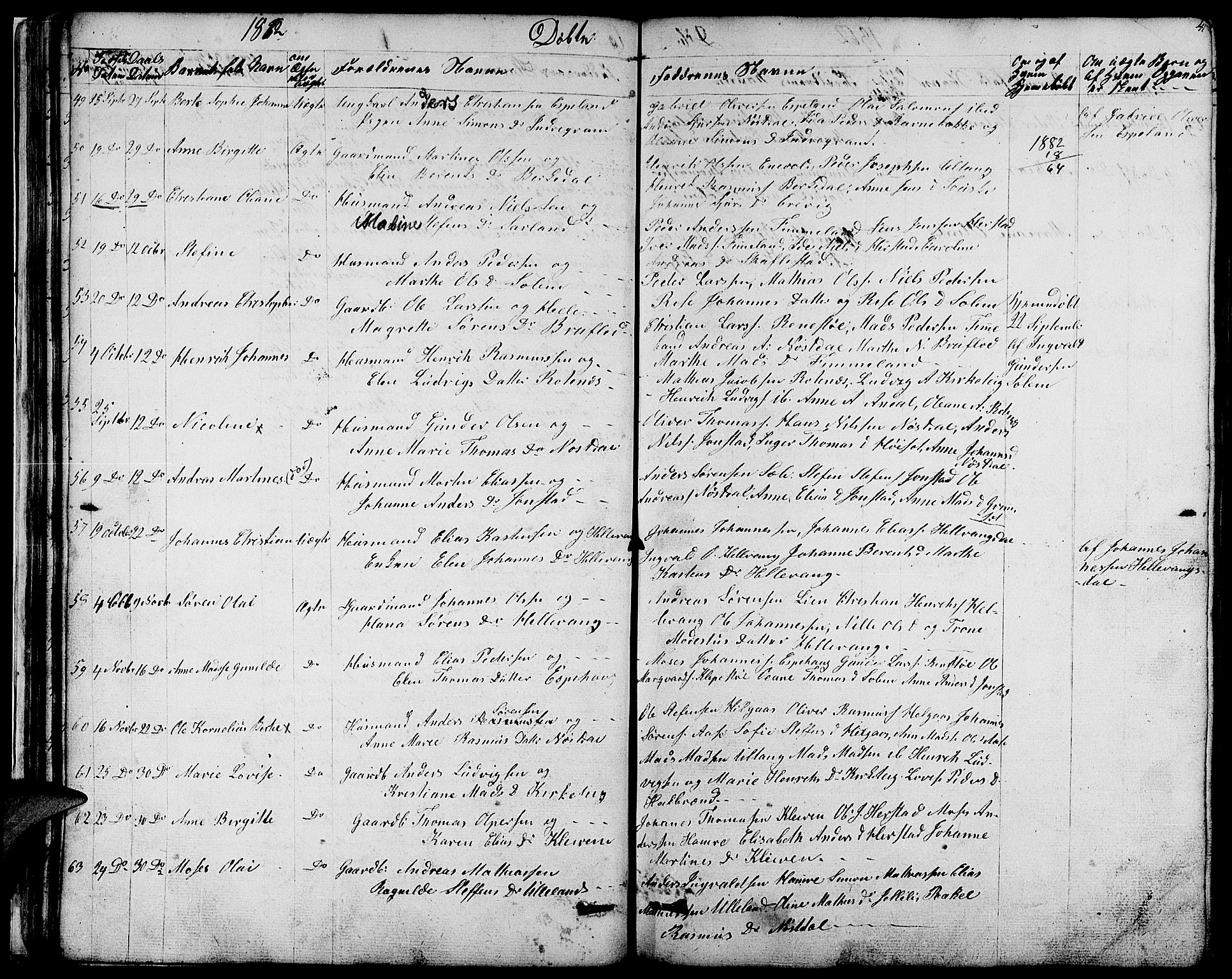 Førde sokneprestembete, SAB/A-79901/H/Hab/Habd/L0001: Parish register (copy) no. D 1, 1852-1877, p. 41