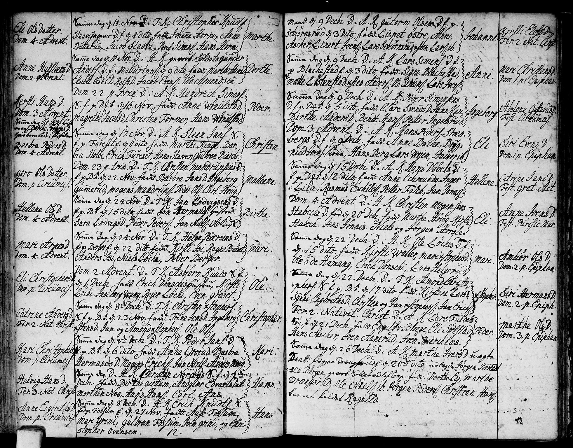 Asker prestekontor Kirkebøker, SAO/A-10256a/F/Fa/L0001: Parish register (official) no. I 1, 1726-1744, p. 52