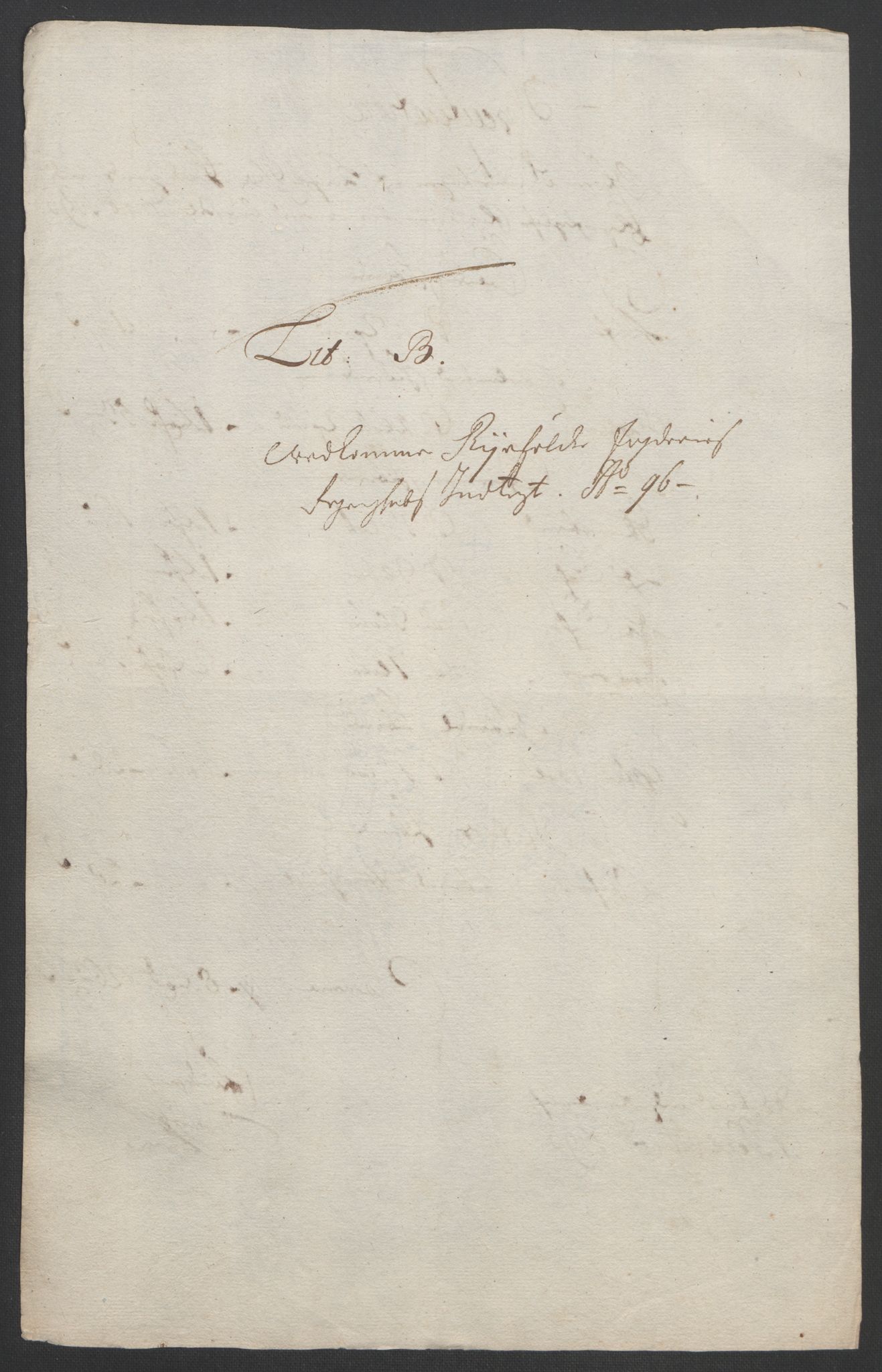 Rentekammeret inntil 1814, Reviderte regnskaper, Fogderegnskap, RA/EA-4092/R47/L2857: Fogderegnskap Ryfylke, 1694-1696, p. 250