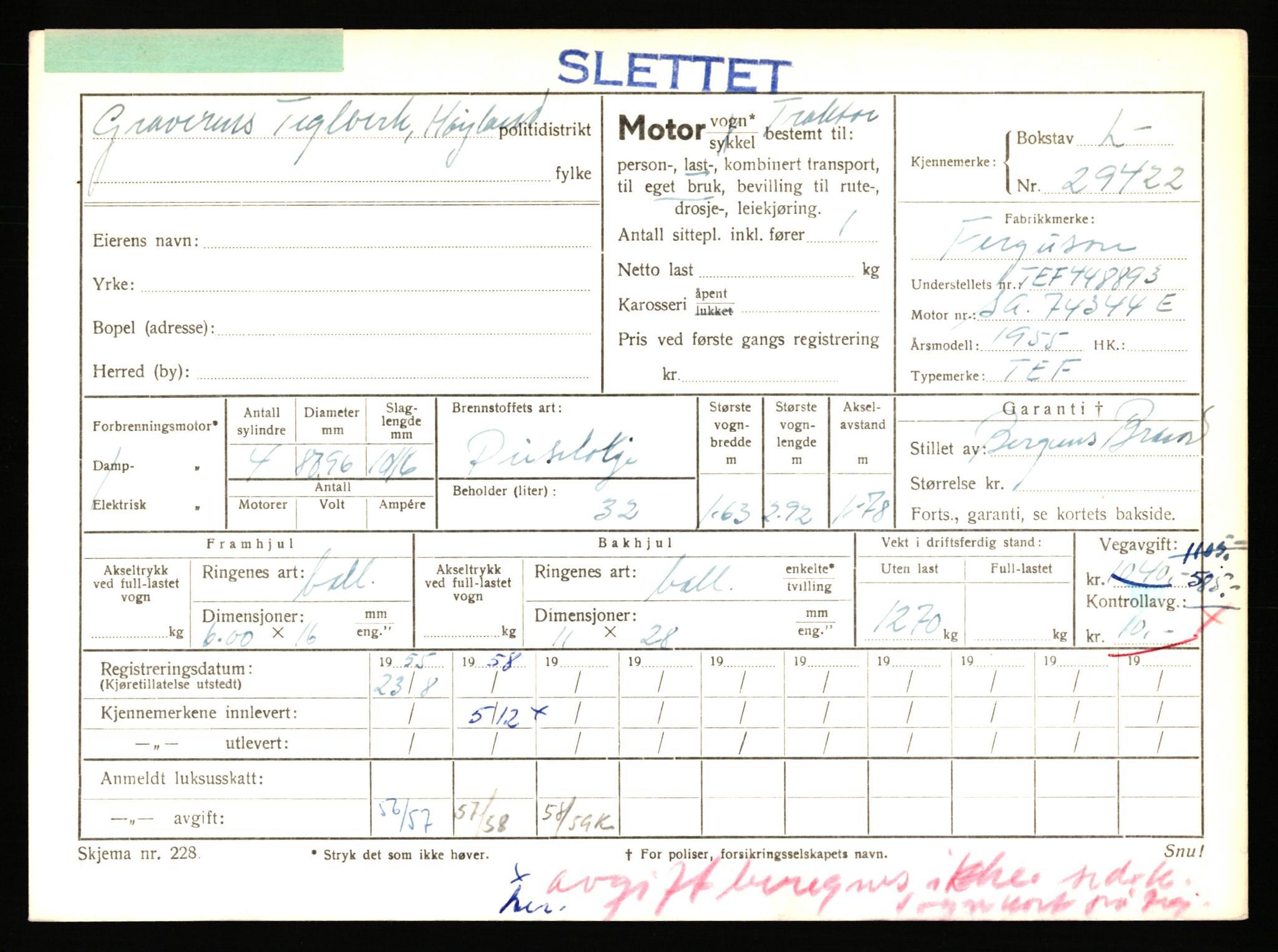 Stavanger trafikkstasjon, AV/SAST-A-101942/0/F/L0048: L-29100 - L-29899, 1930-1971, p. 859