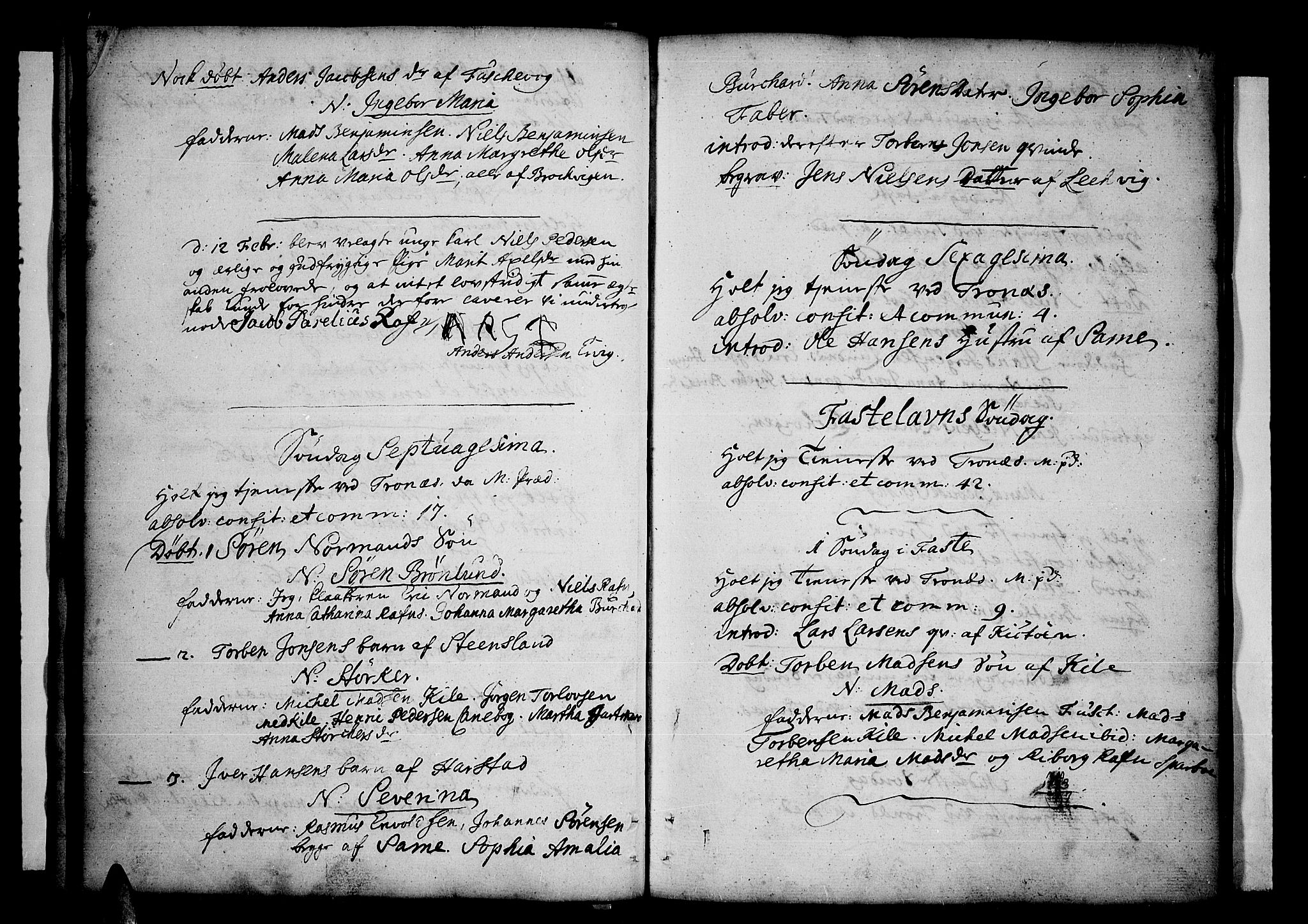 Trondenes sokneprestkontor, SATØ/S-1319/H/Ha/L0002kirke: Parish register (official) no. 2, 1751-1781, p. 44-45