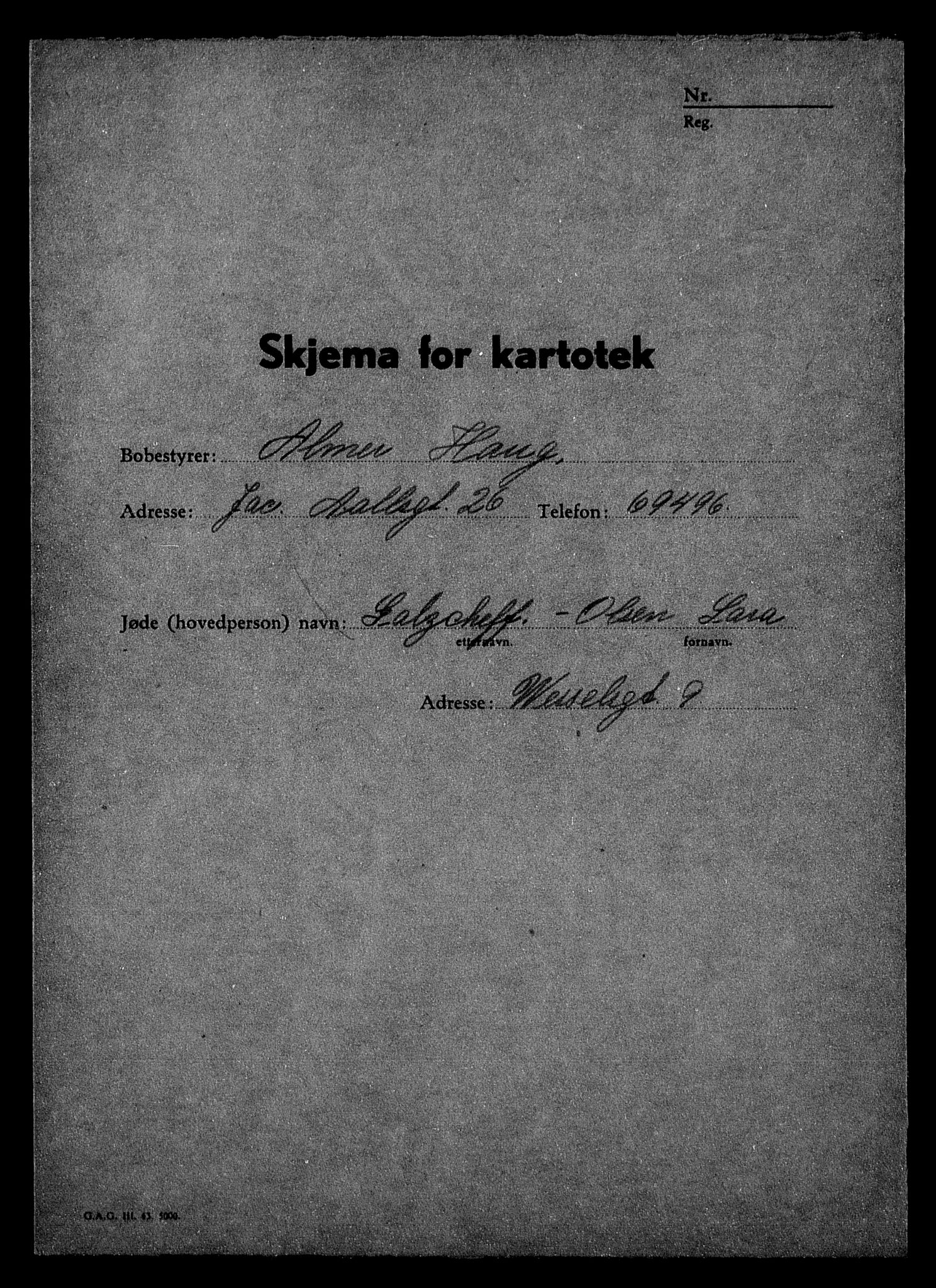 Justisdepartementet, Tilbakeføringskontoret for inndratte formuer, AV/RA-S-1564/H/Hc/Hcc/L0940: --, 1945-1947, p. 123