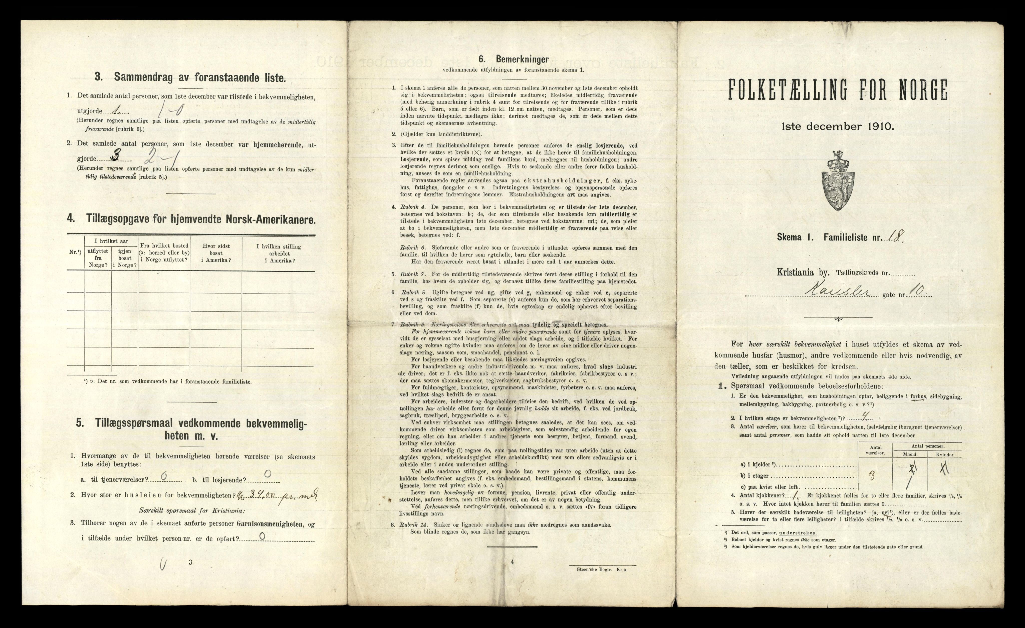 RA, 1910 census for Kristiania, 1910, p. 46983