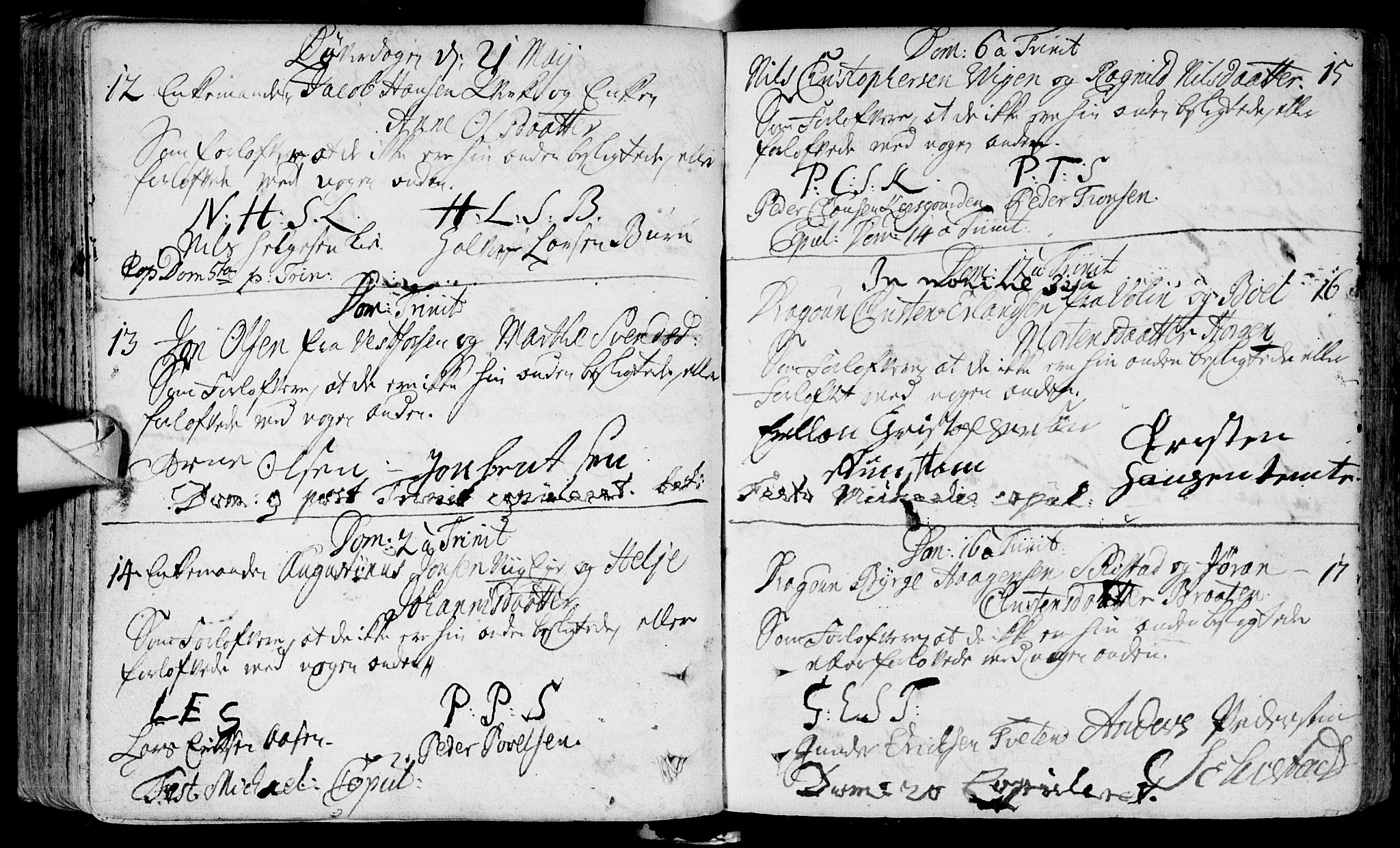 Eiker kirkebøker, AV/SAKO-A-4/F/Fa/L0005: Parish register (official) no. I 5 /1, 1705-1759