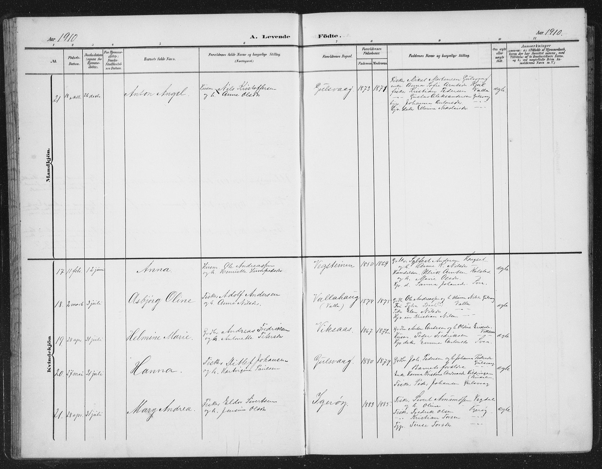 Ministerialprotokoller, klokkerbøker og fødselsregistre - Nordland, AV/SAT-A-1459/816/L0254: Parish register (copy) no. 816C04, 1905-1934