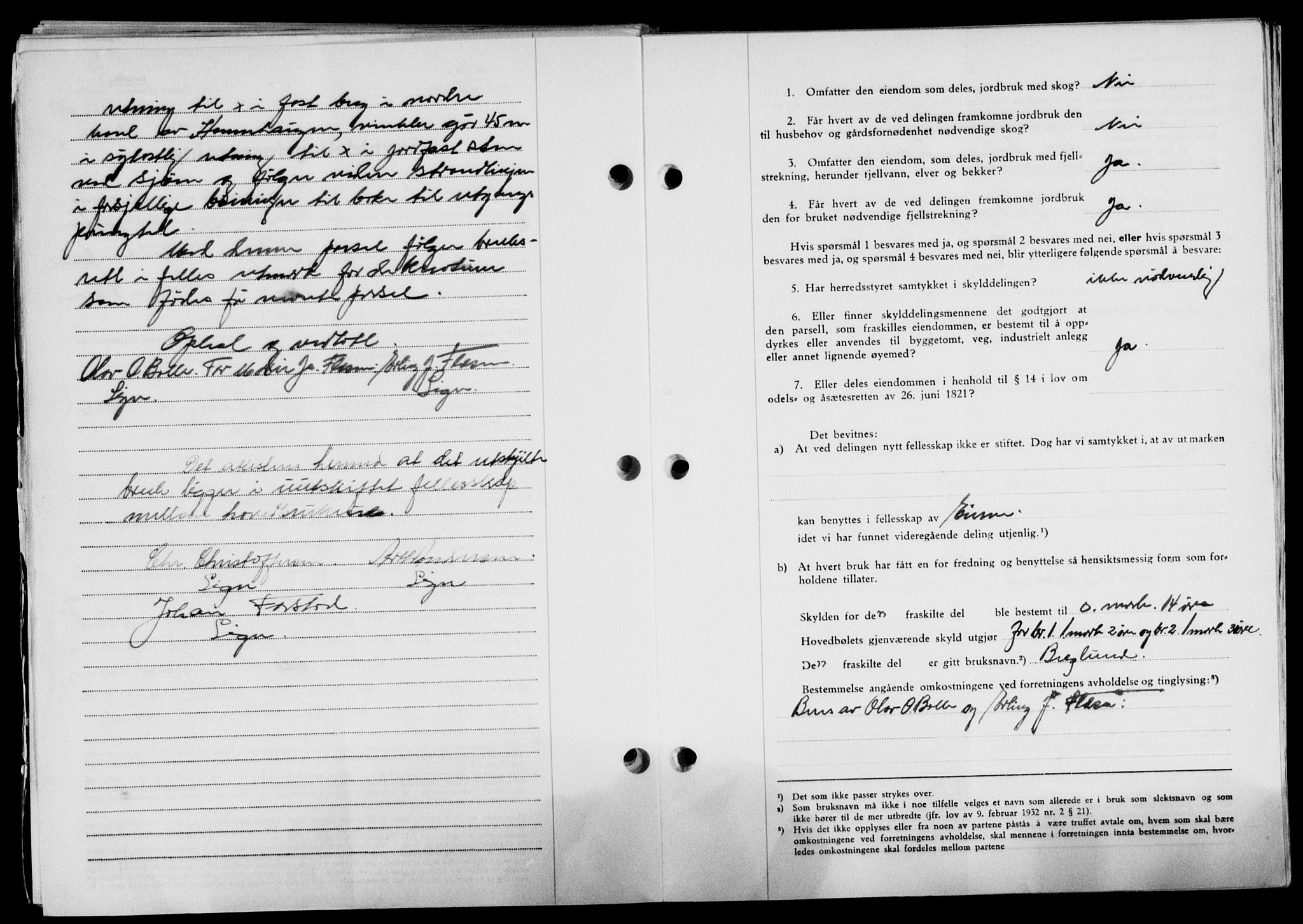 Lofoten sorenskriveri, SAT/A-0017/1/2/2C/L0021a: Mortgage book no. 21a, 1949-1949, Diary no: : 1780/1949
