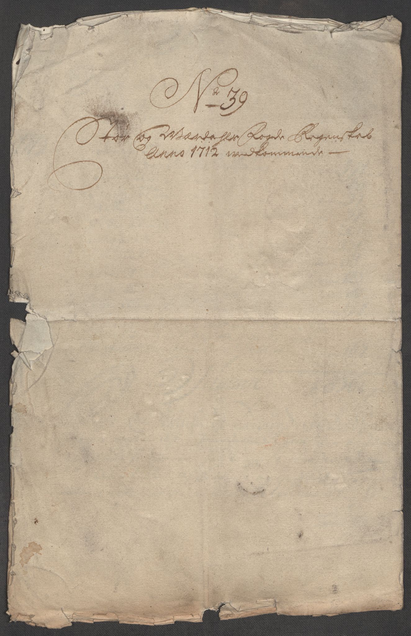 Rentekammeret inntil 1814, Reviderte regnskaper, Fogderegnskap, RA/EA-4092/R62/L4202: Fogderegnskap Stjørdal og Verdal, 1712, p. 337