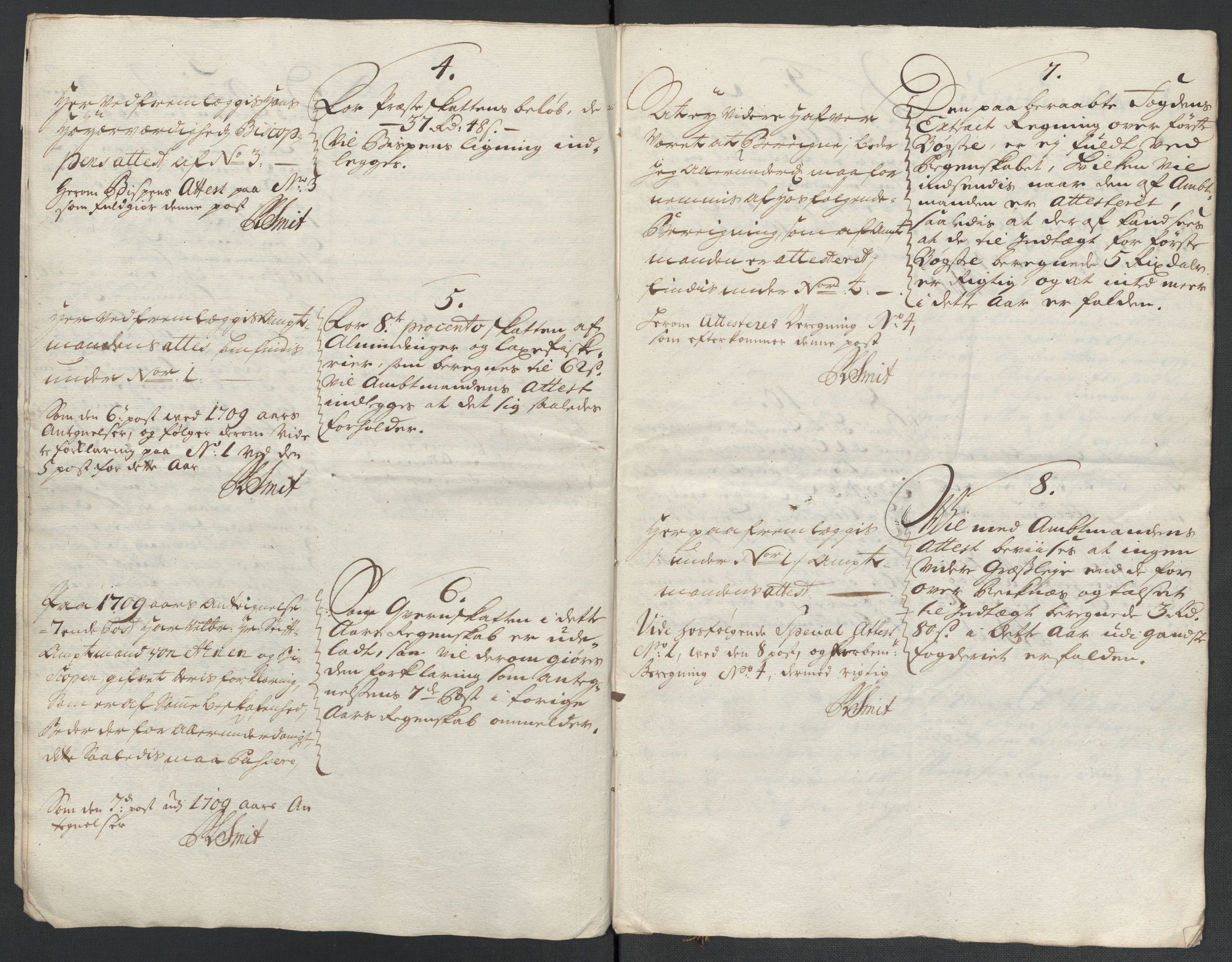 Rentekammeret inntil 1814, Reviderte regnskaper, Fogderegnskap, AV/RA-EA-4092/R55/L3659: Fogderegnskap Romsdal, 1709-1710, p. 432