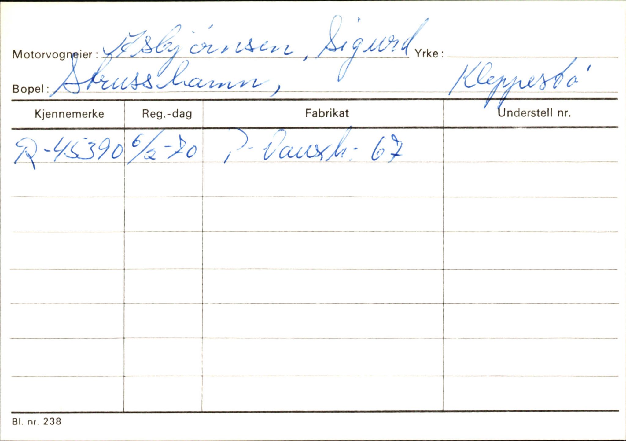 Statens vegvesen, Hordaland vegkontor, AV/SAB-A-5201/2/Ha/L0002: R-eierkort A, 1920-1971, p. 959