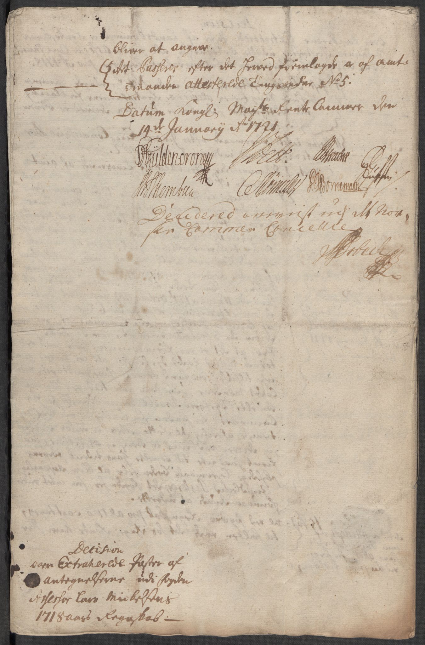 Rentekammeret inntil 1814, Reviderte regnskaper, Fogderegnskap, RA/EA-4092/R23/L1476: Fogderegnskap Ringerike og Hallingdal, 1718, p. 425