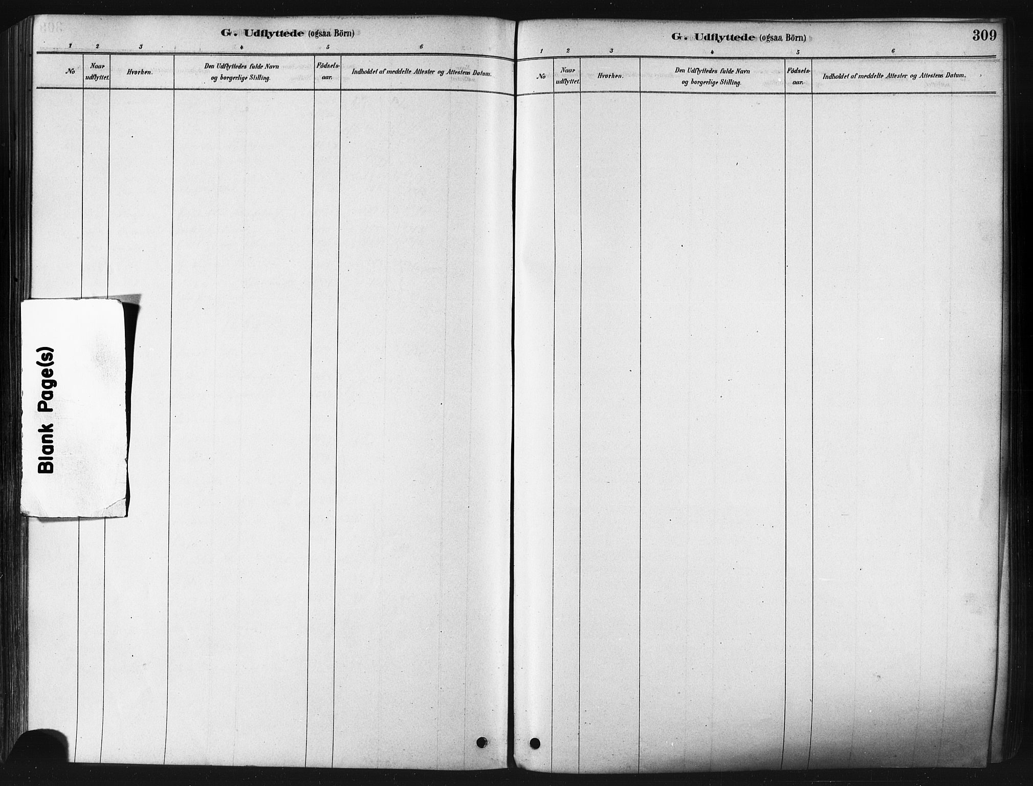 Tranøy sokneprestkontor, AV/SATØ-S-1313/I/Ia/Iaa/L0009kirke: Parish register (official) no. 9, 1878-1904, p. 309