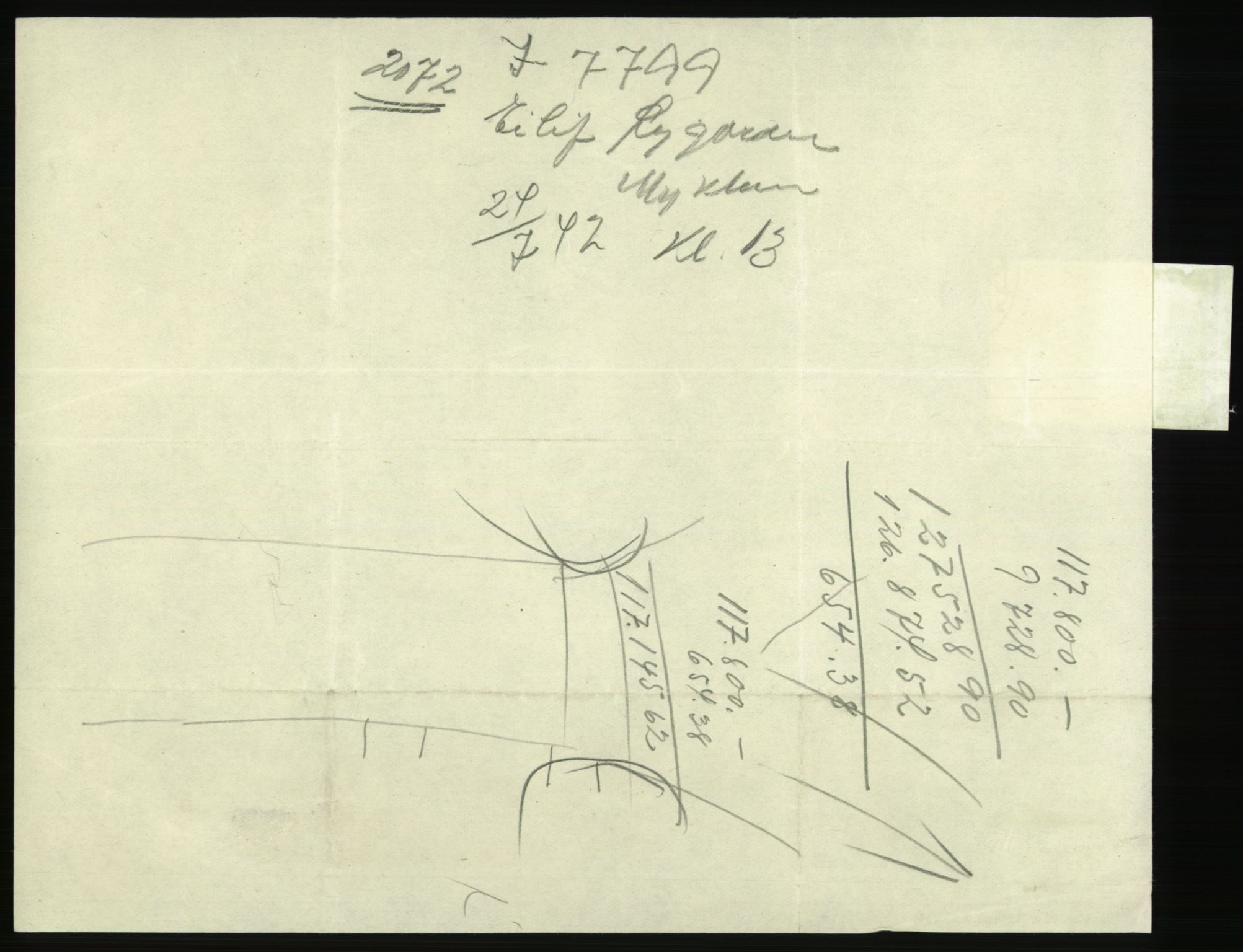 Forsvarsdepartementet, 10. kontor / Oppgjørskontoret, AV/RA-RAFA-1225/D/Db/L0180: Lista oppgjørskontor, 1942-1952, p. 1026