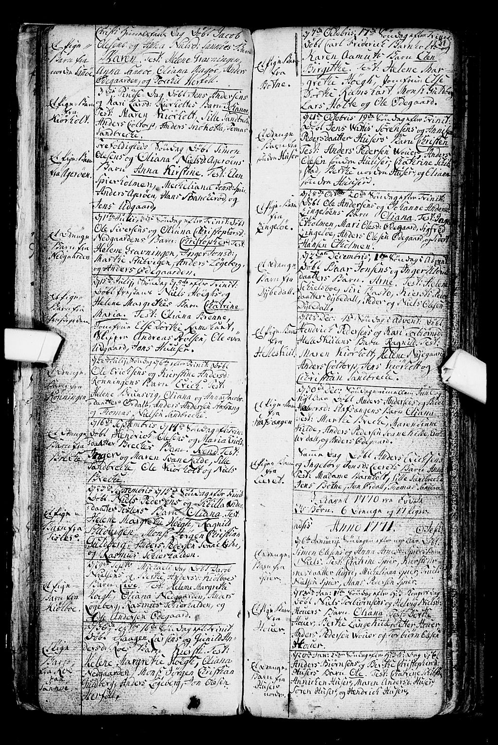 Hvaler prestekontor Kirkebøker, SAO/A-2001/F/Fa/L0003: Parish register (official) no. I 3, 1758-1796, p. 31