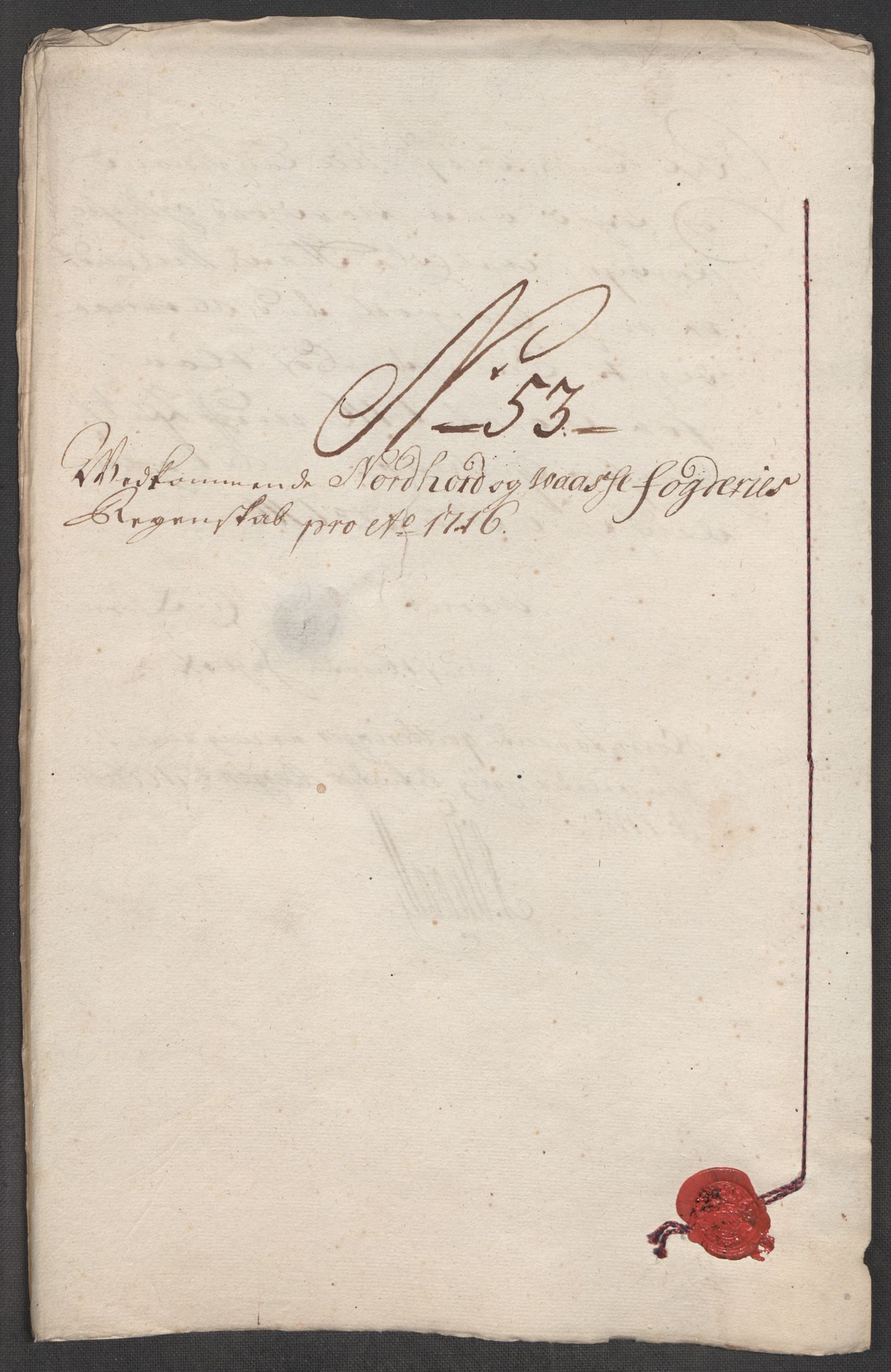 Rentekammeret inntil 1814, Reviderte regnskaper, Fogderegnskap, AV/RA-EA-4092/R51/L3199: Fogderegnskap Nordhordland og Voss, 1716, p. 203