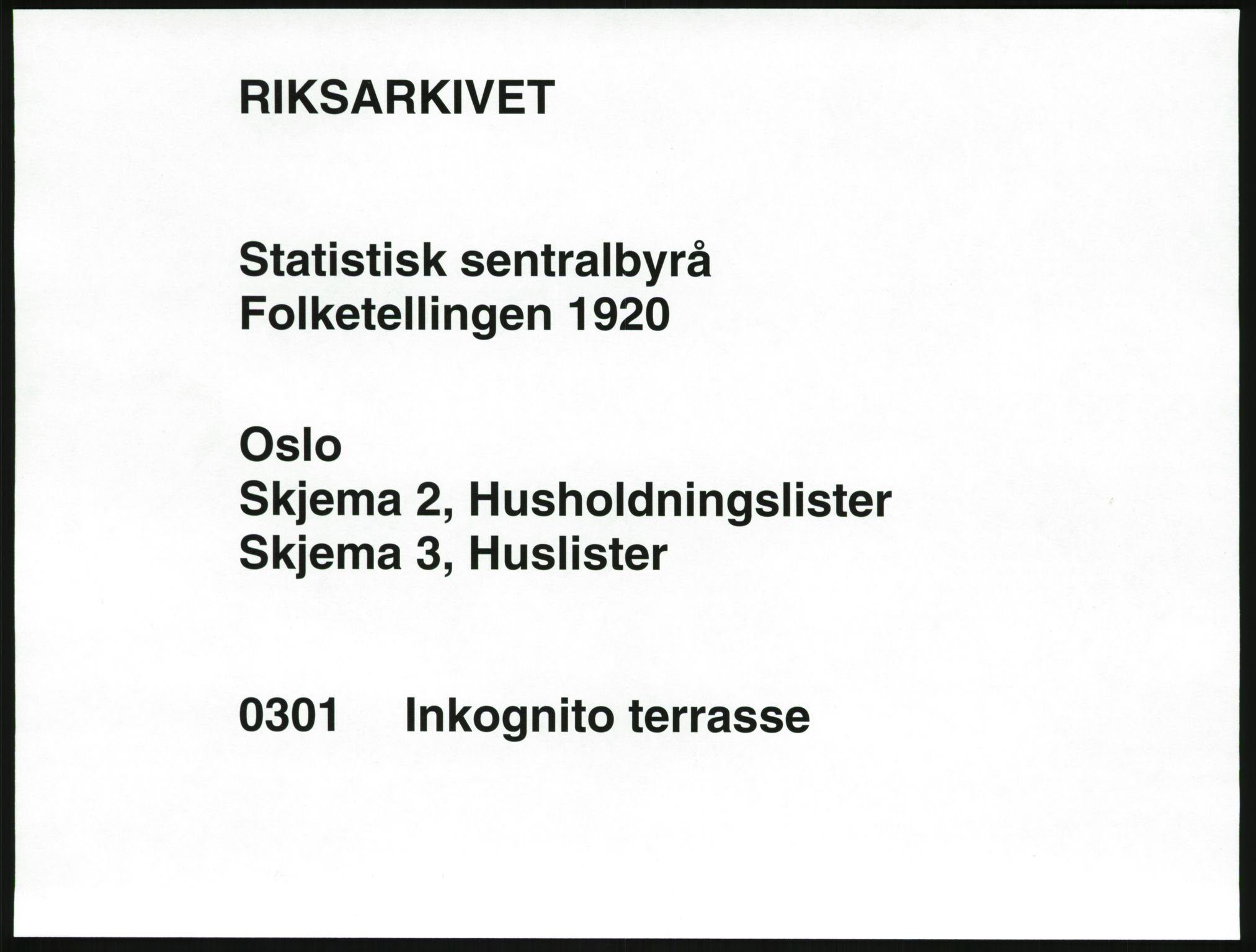 SAO, 1920 census for Kristiania, 1920, p. 45578