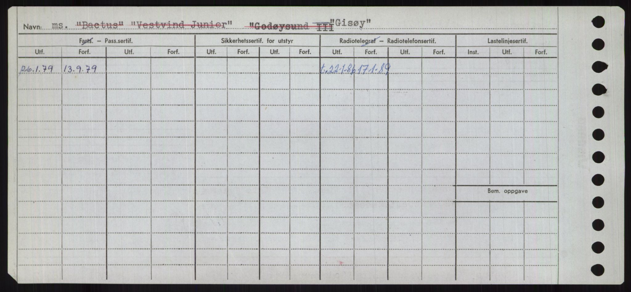 Sjøfartsdirektoratet med forløpere, Skipsmålingen, AV/RA-S-1627/H/Ha/L0002/0002: Fartøy, Eik-Hill / Fartøy, G-Hill, p. 140