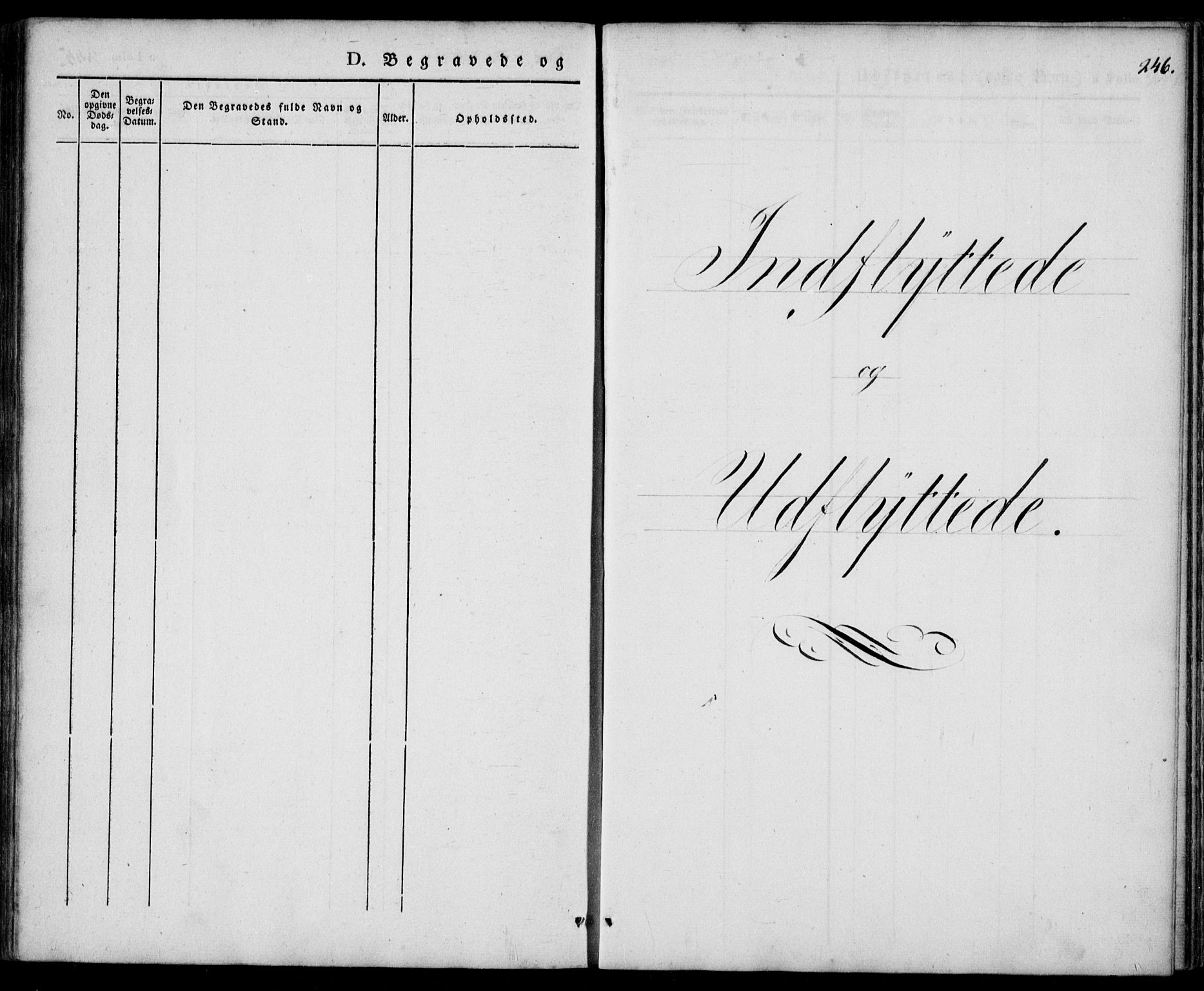 Mandal sokneprestkontor, SAK/1111-0030/F/Fa/Faa/L0012: Parish register (official) no. A 12, 1840-1847, p. 246