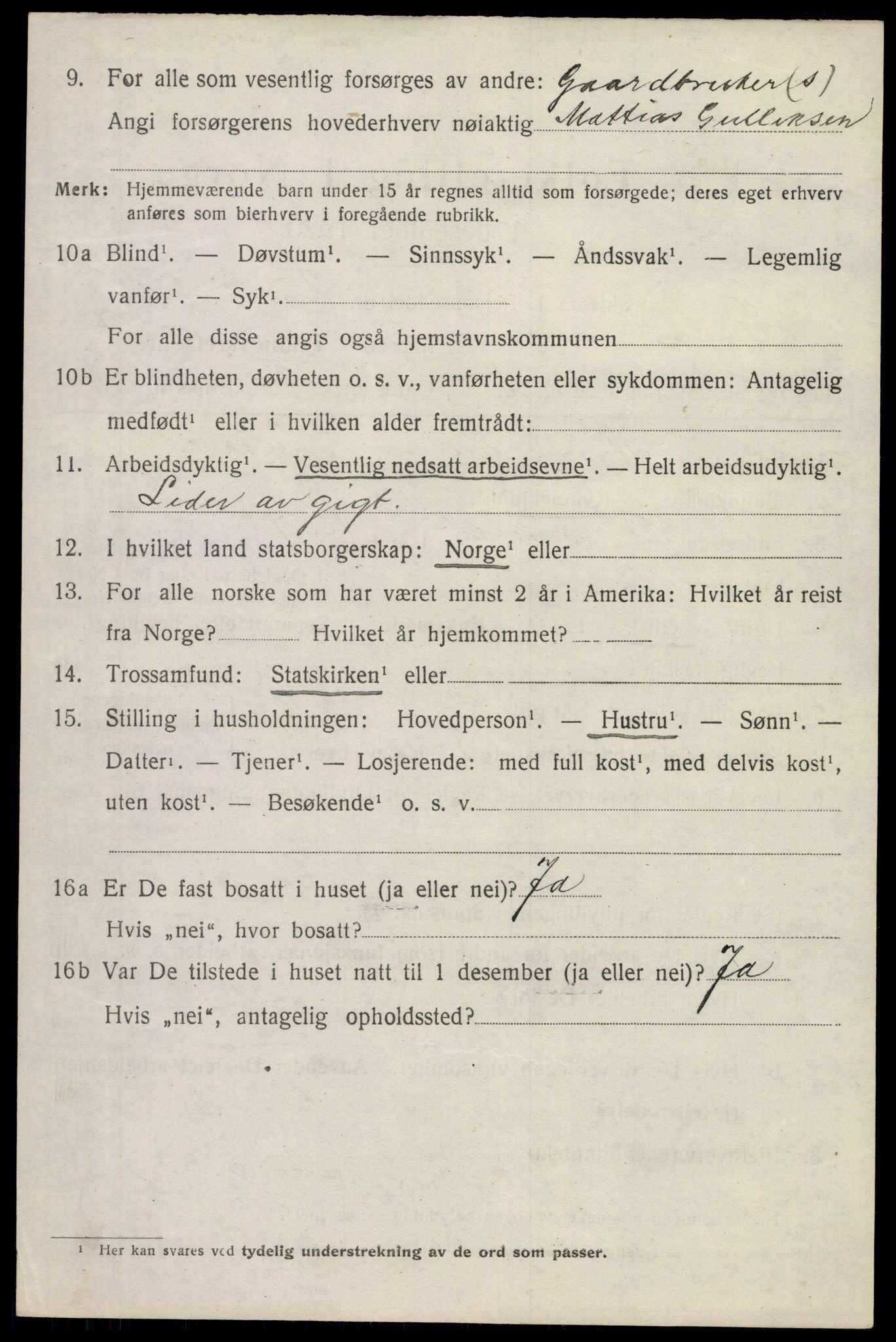 SAKO, 1920 census for Stokke, 1920, p. 7853