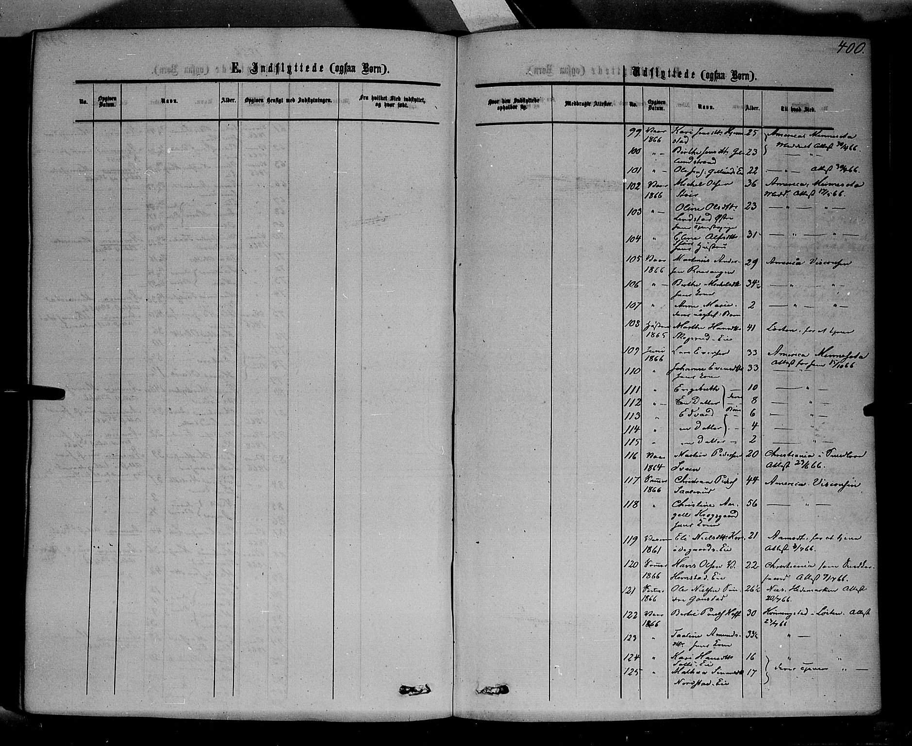Stange prestekontor, SAH/PREST-002/K/L0013: Parish register (official) no. 13, 1862-1879, p. 400